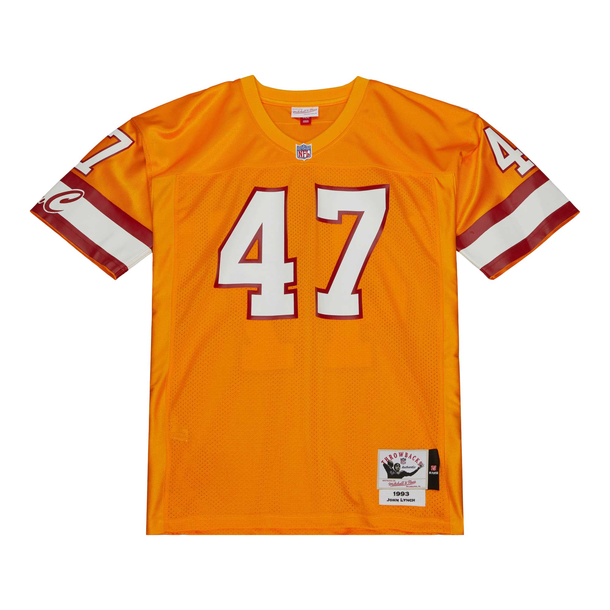 John Lynch Tampa Bay Buccaneers Mitchell & Ness 1993 Authentic Jersey - Orange