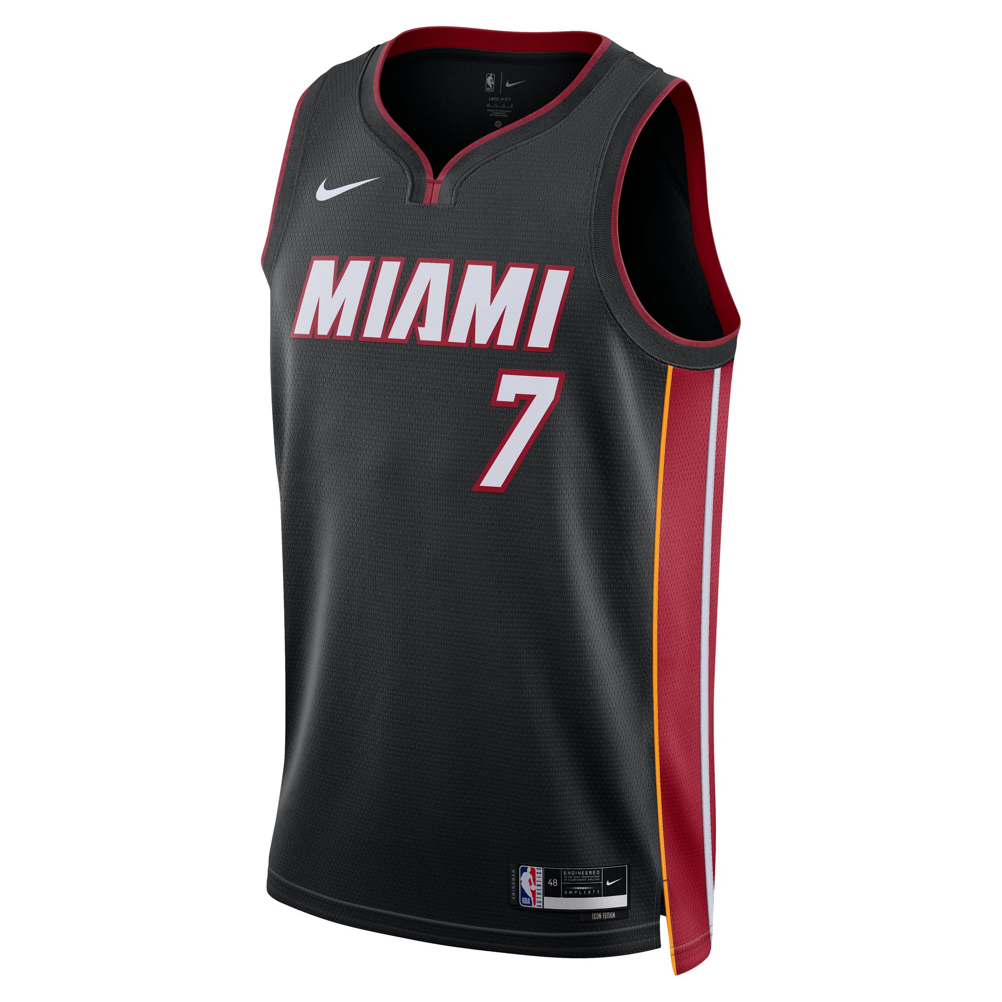 Kyle Lowry Miami Heat Nike Unisex Swingman Jersey - Association Edition - Black