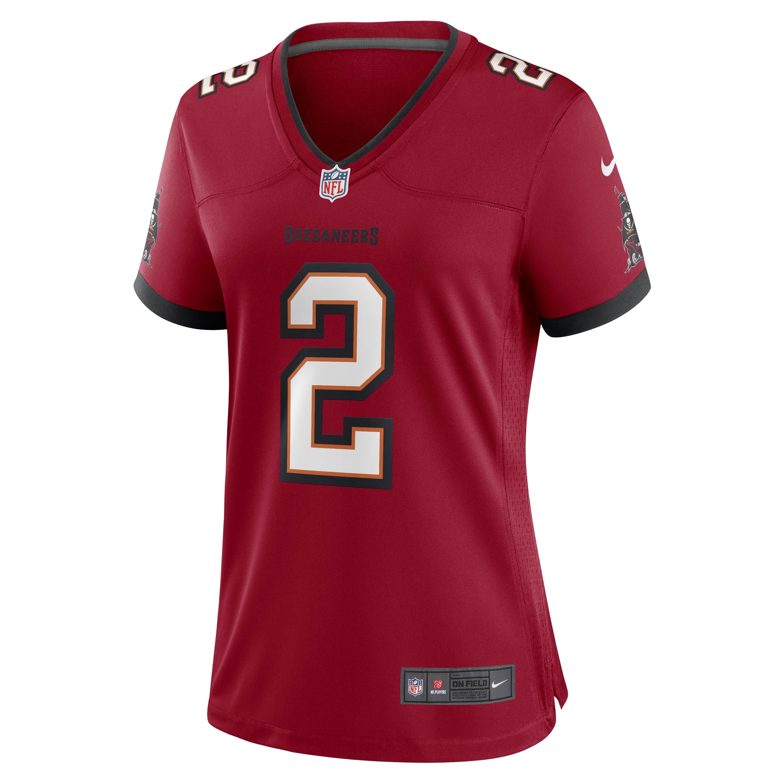 Women's Nike Kyle Trask Red Tampa Bay Buccaneers Game Jersey