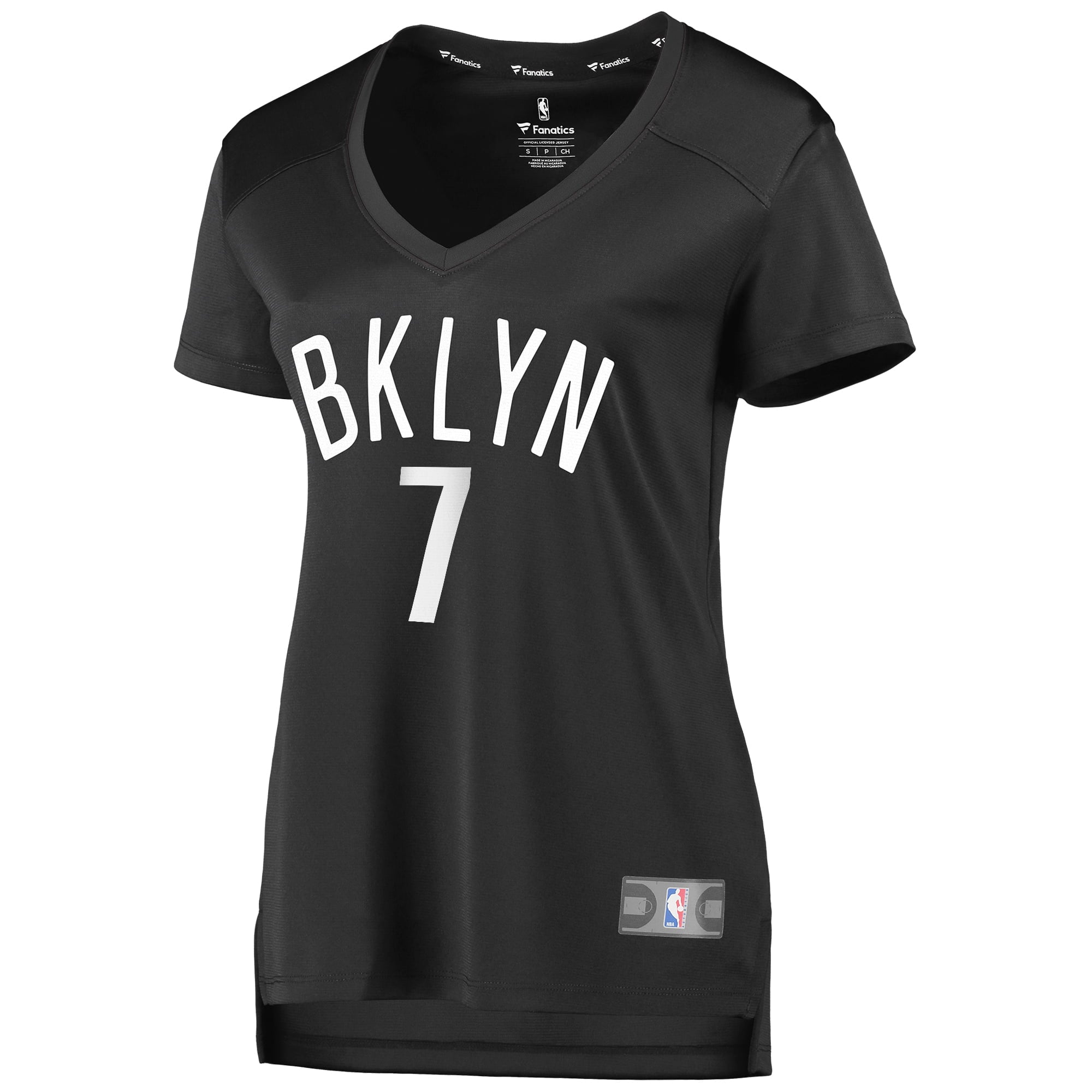 Women's Fanatics Branded Kevin Durant Charcoal Brooklyn Nets Fast Break Player Jersey - Statement Edition