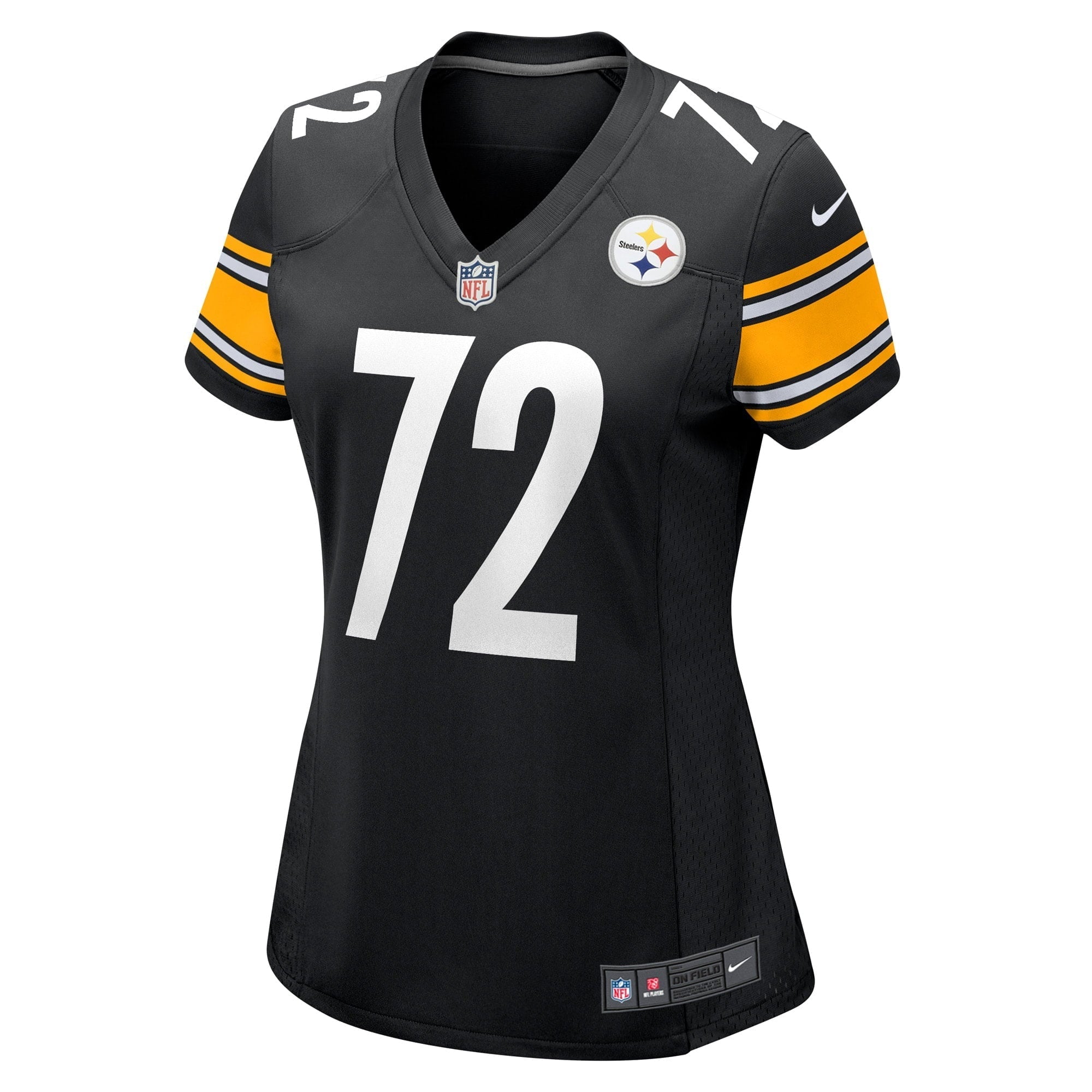Women's Nike Trent Scott Black Pittsburgh Steelers Game Player Jersey