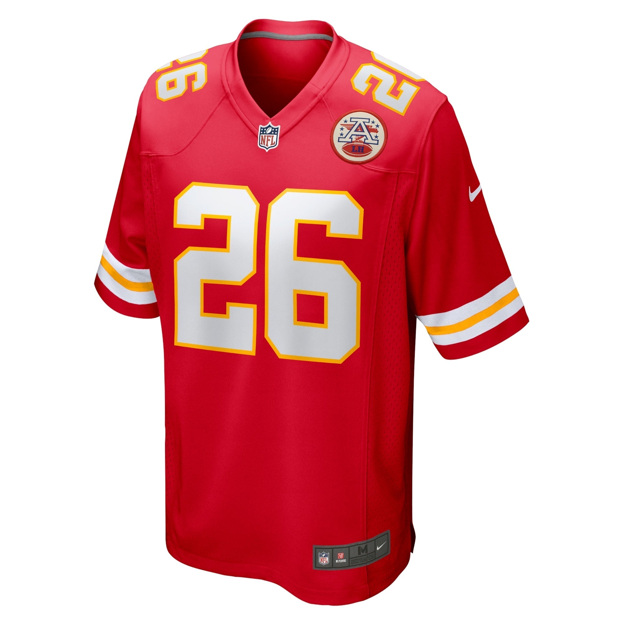 Men's Nike Le'Veon Bell Red Kansas City Chiefs Game Player Jersey