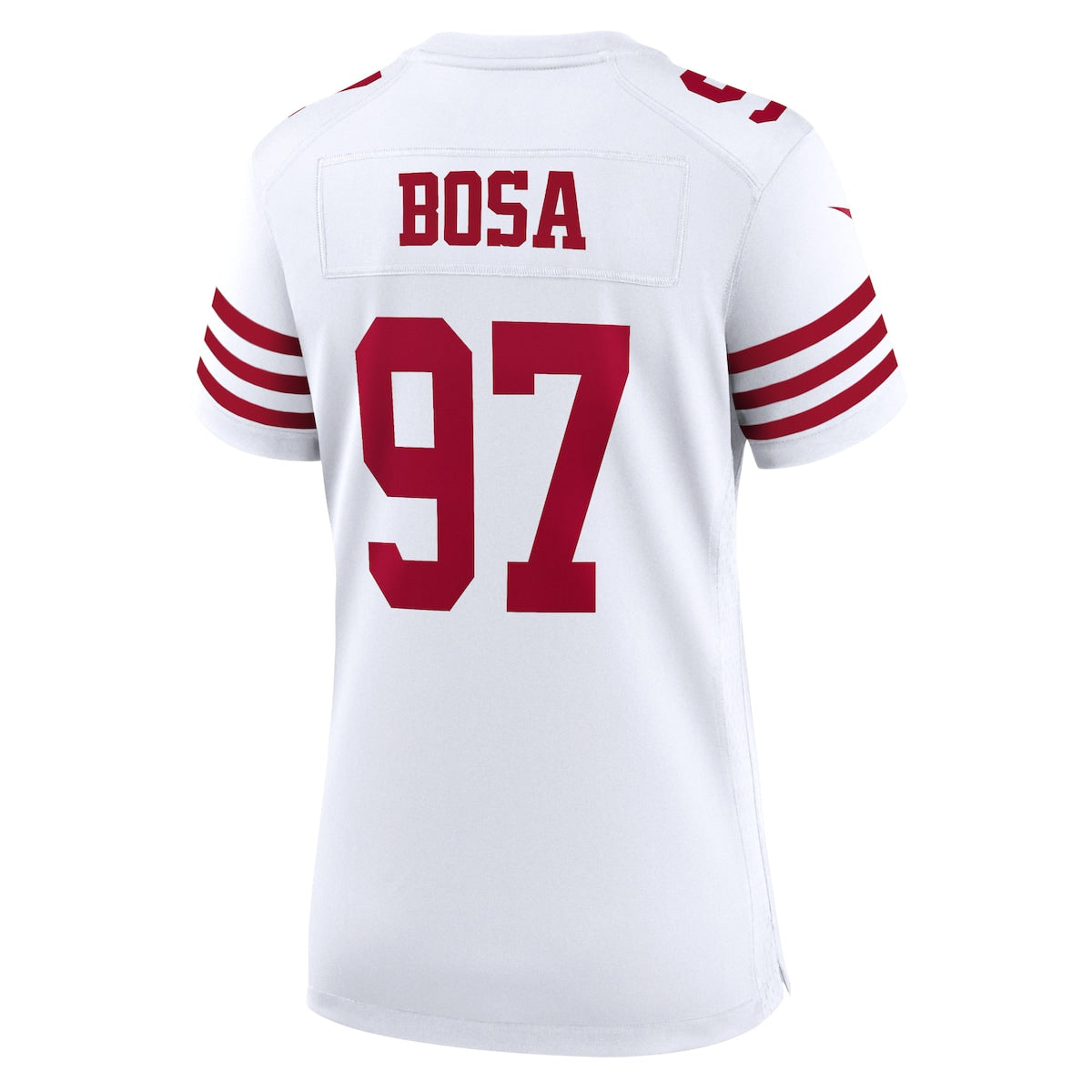 Women's Nick Bosa Nike 49ers Game Player Jersey - White