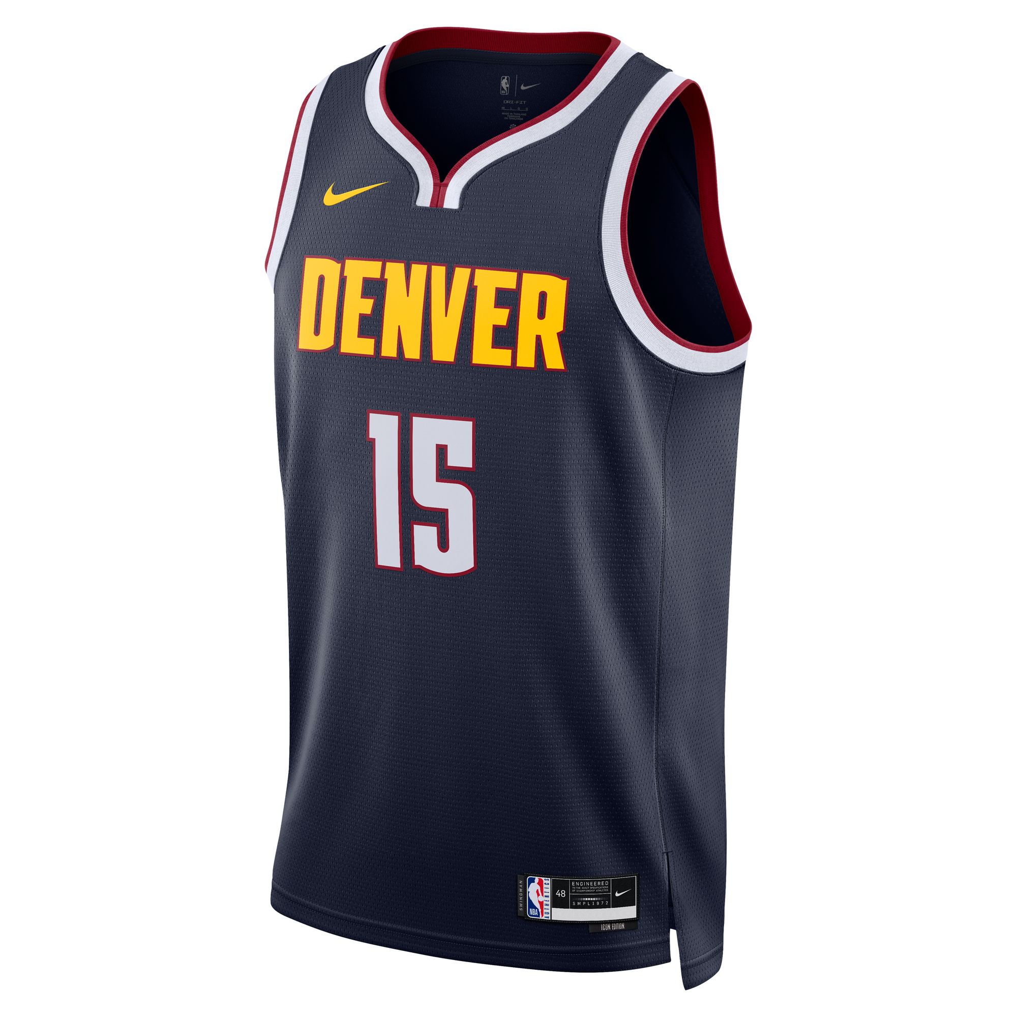 Nikola Jokic Denver Nuggets Nike Unisex Swingman Jersey - Association Edition - Navy