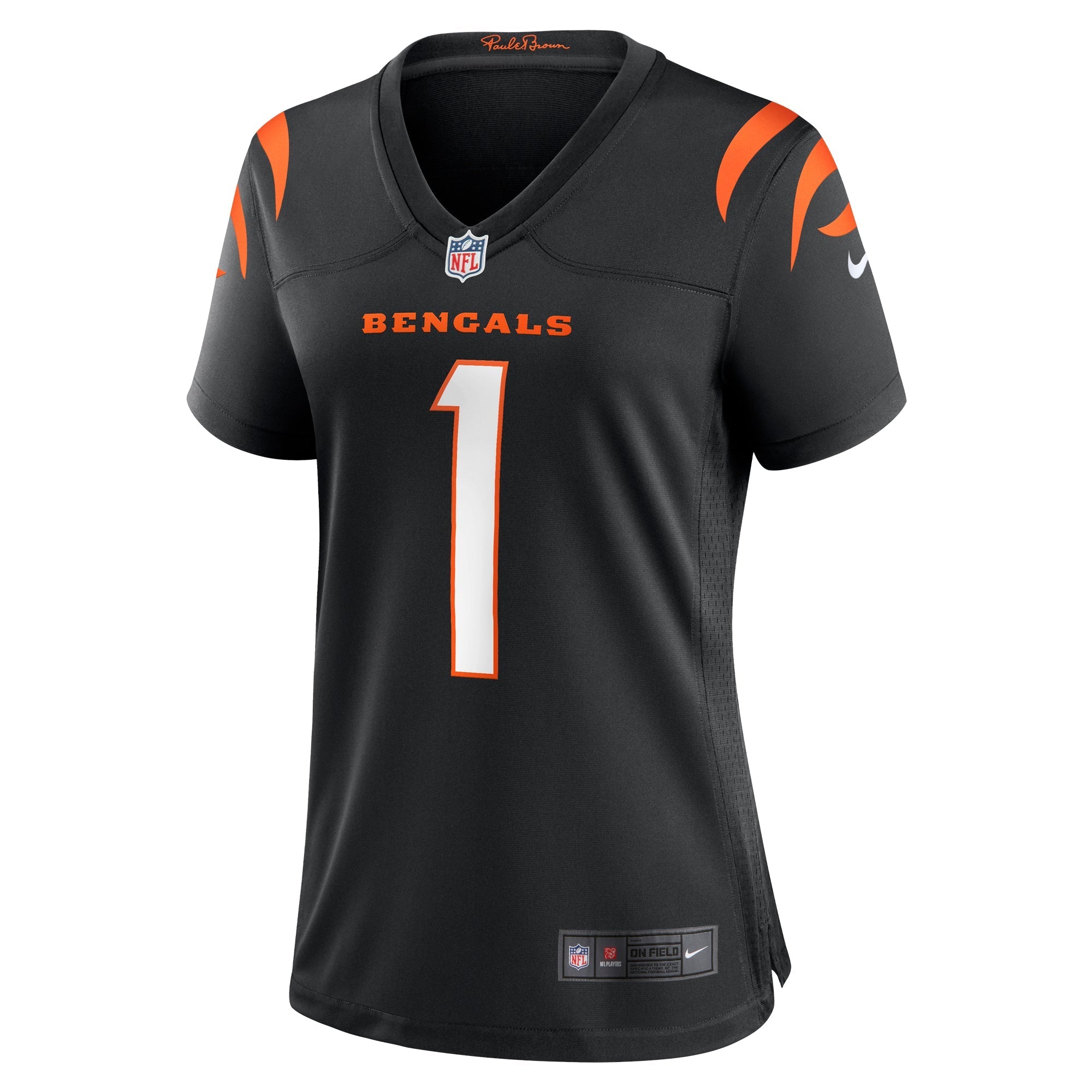 Women's Nike Number 1 Mom Black Cincinnati Bengals Game Jersey