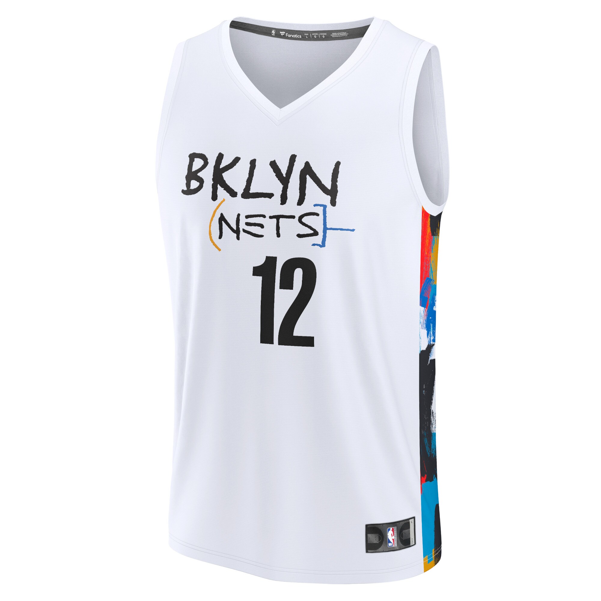 Joe Harris Brooklyn Nets Fanatics Branded 2022/23 Fastbreak Jersey - City Edition - White