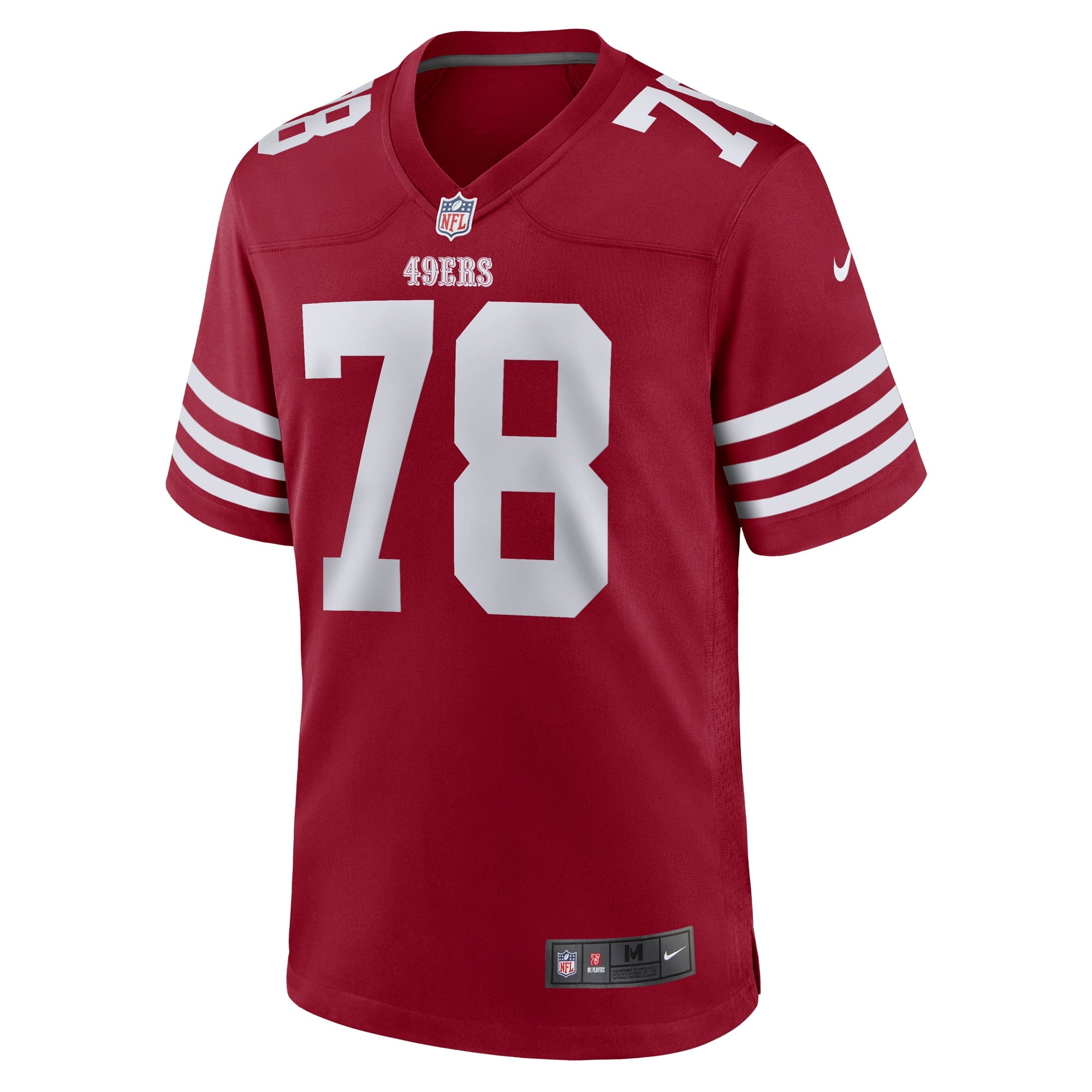 Men's Nike Leroy Watson Scarlet San Francisco 49ers Team Game Jersey