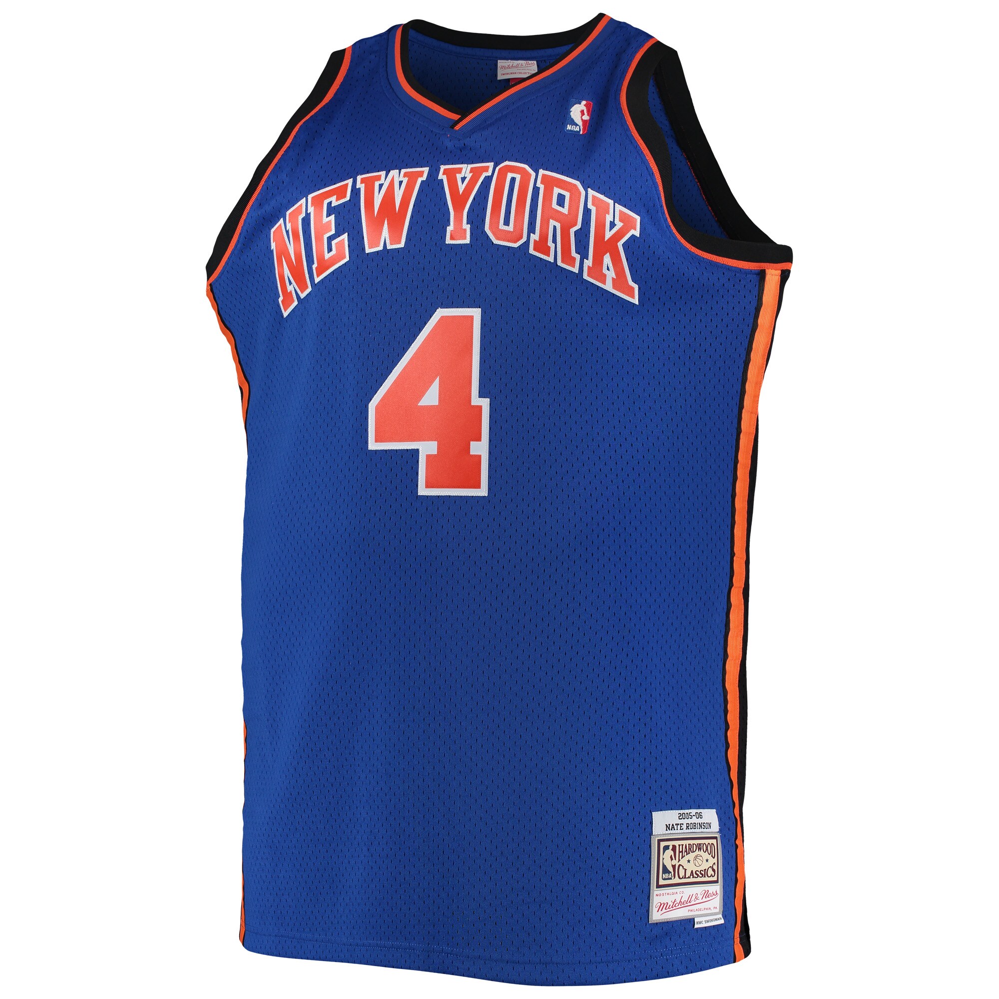 Nate Robinson New York Knicks Mitchell & Ness Big & Tall Hardwood Classics Swingman Jersey - Blue