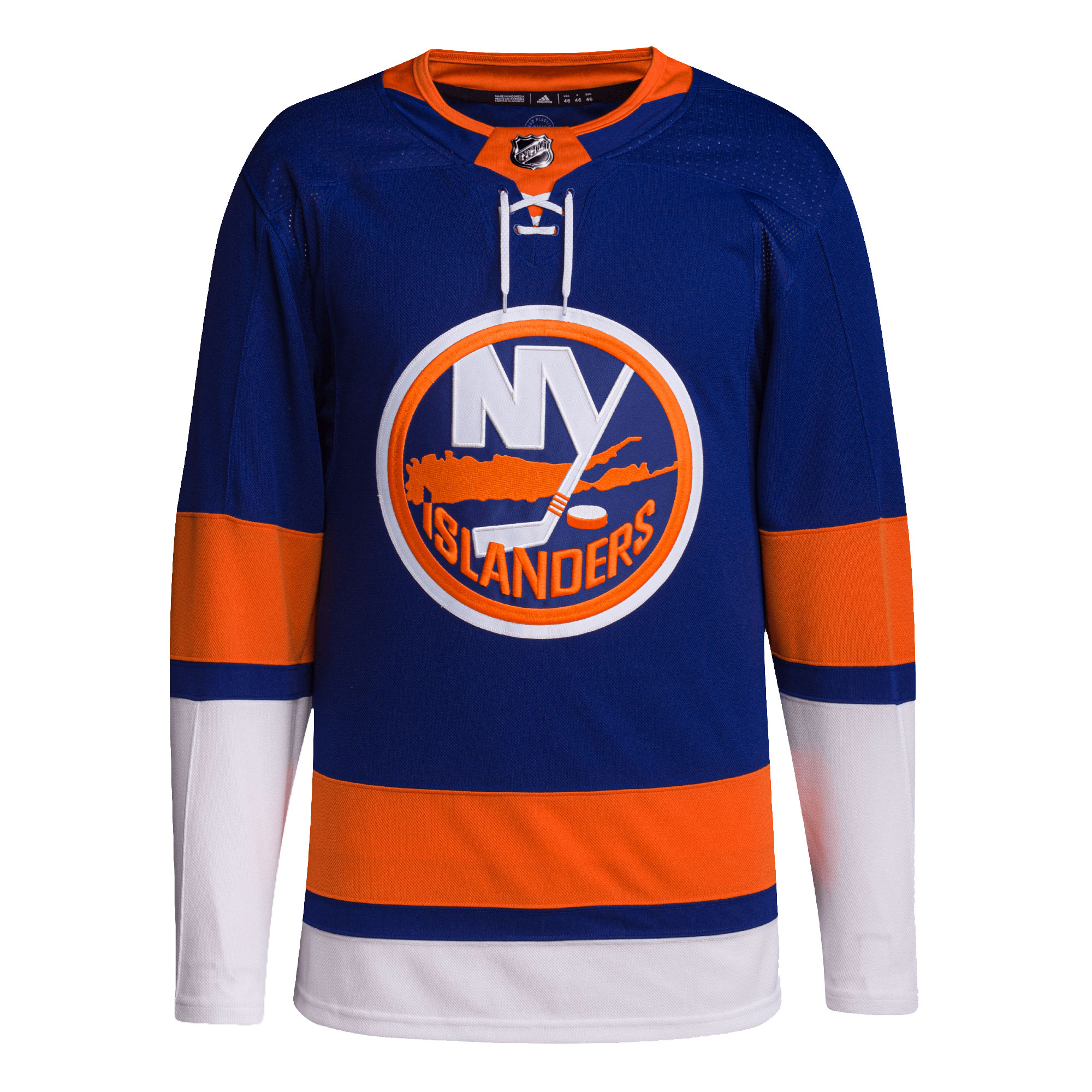 New York Islanders adidas Home Primegreen Authentic Pro Blank Jersey - Royal