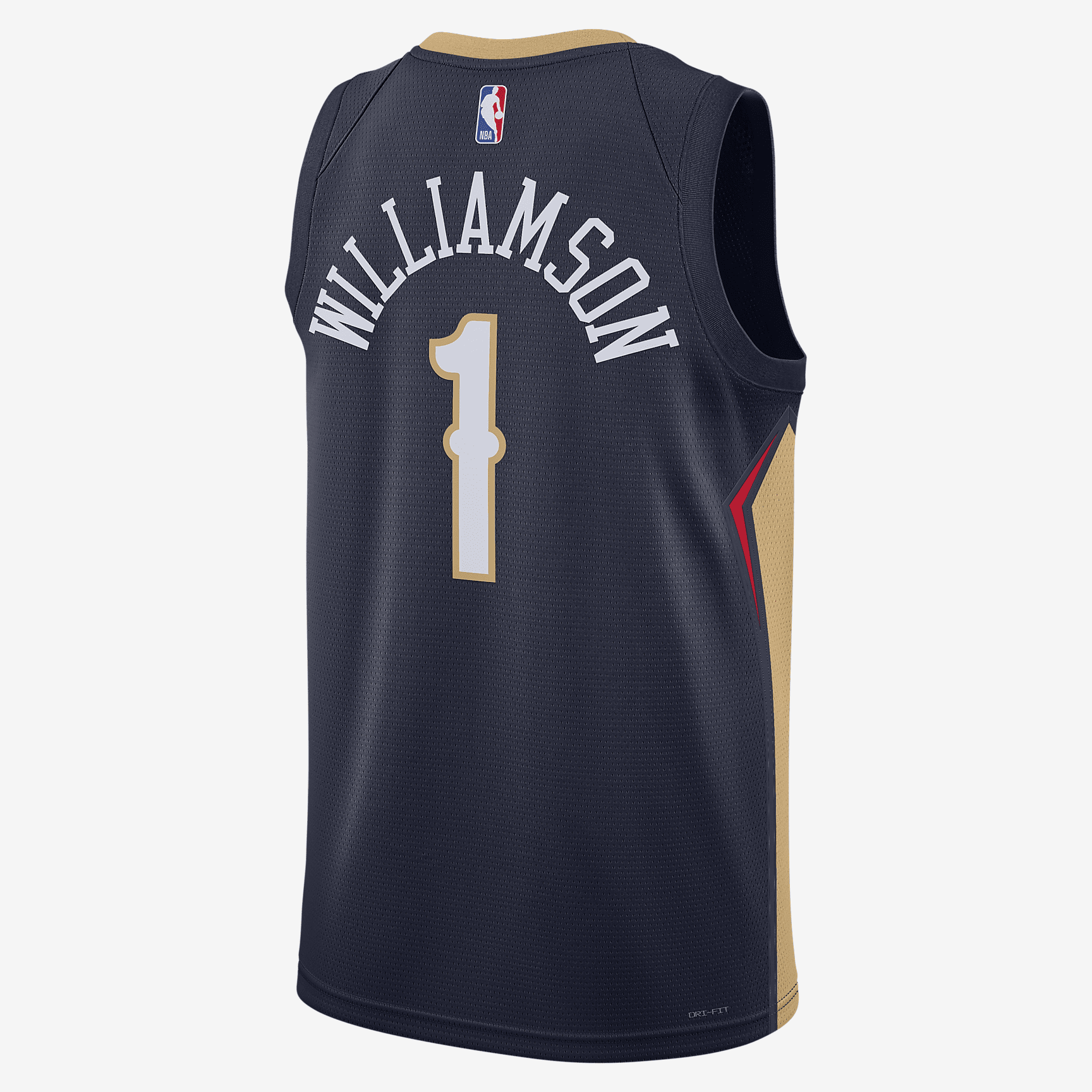 New Orleans Pelicans Icon Edition 2022/23 Nike Dri-FIT NBA Swingman Jersey - College Navy