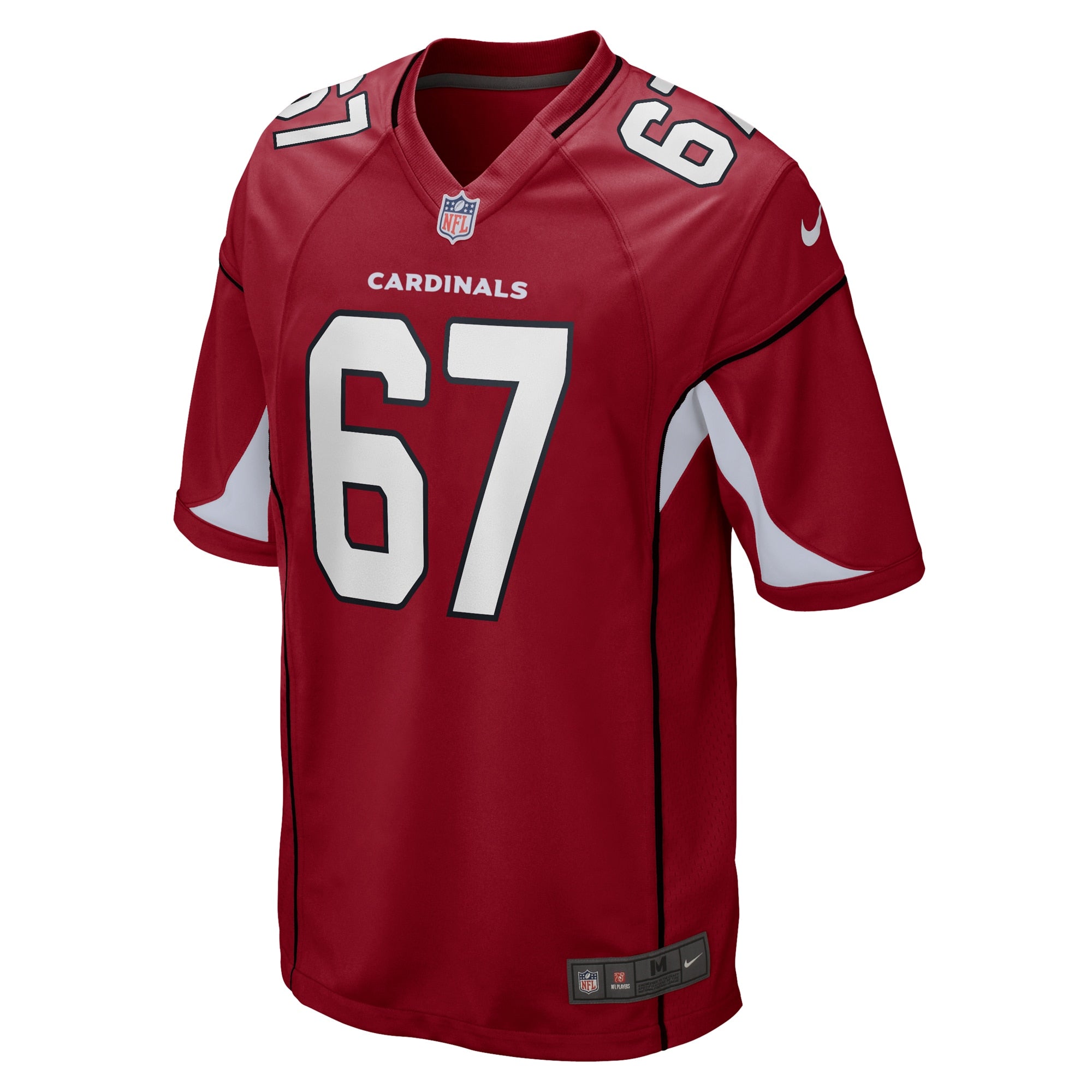 Men's Nike Justin Pugh Cardinal Arizona Cardinals Game Jersey