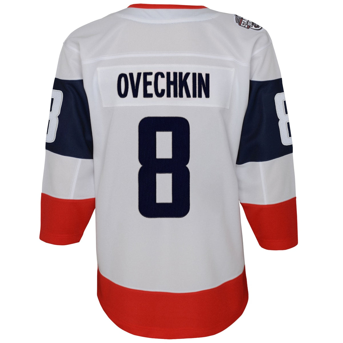 Boys' Grade School Alexander Ovechkin Outerstuff Capitals 2023 Stadium Series Jersey - White