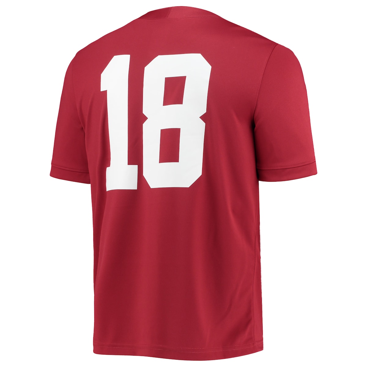 Men's  Nike Alabama #18 Game Jersey - Red