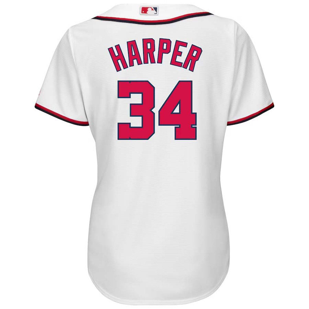 Women's Washington Nationals Bryce Harper Replica Home Jersey - White