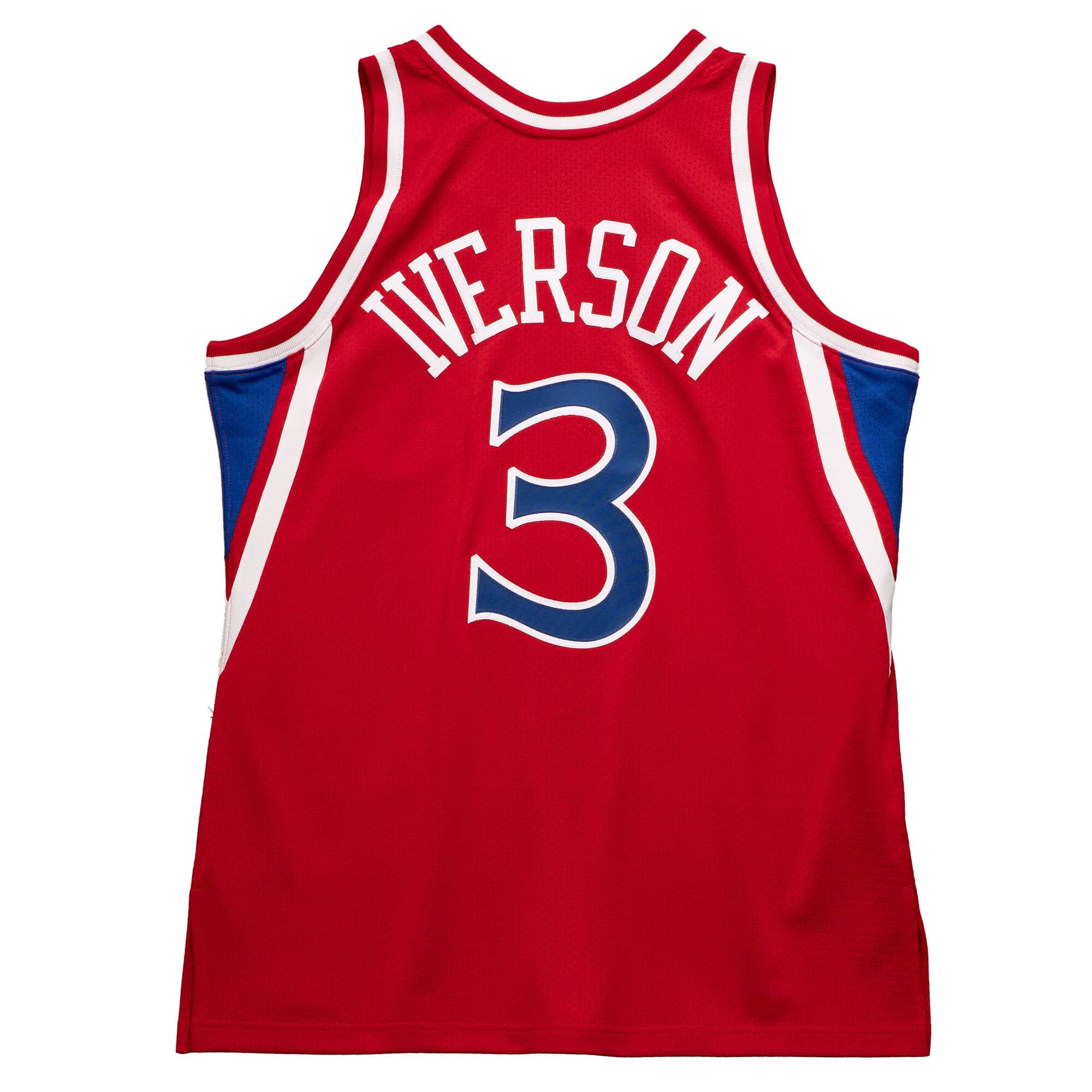 Authentic Allen Iverson Philadelphia 76ers 1996-97 Jersey