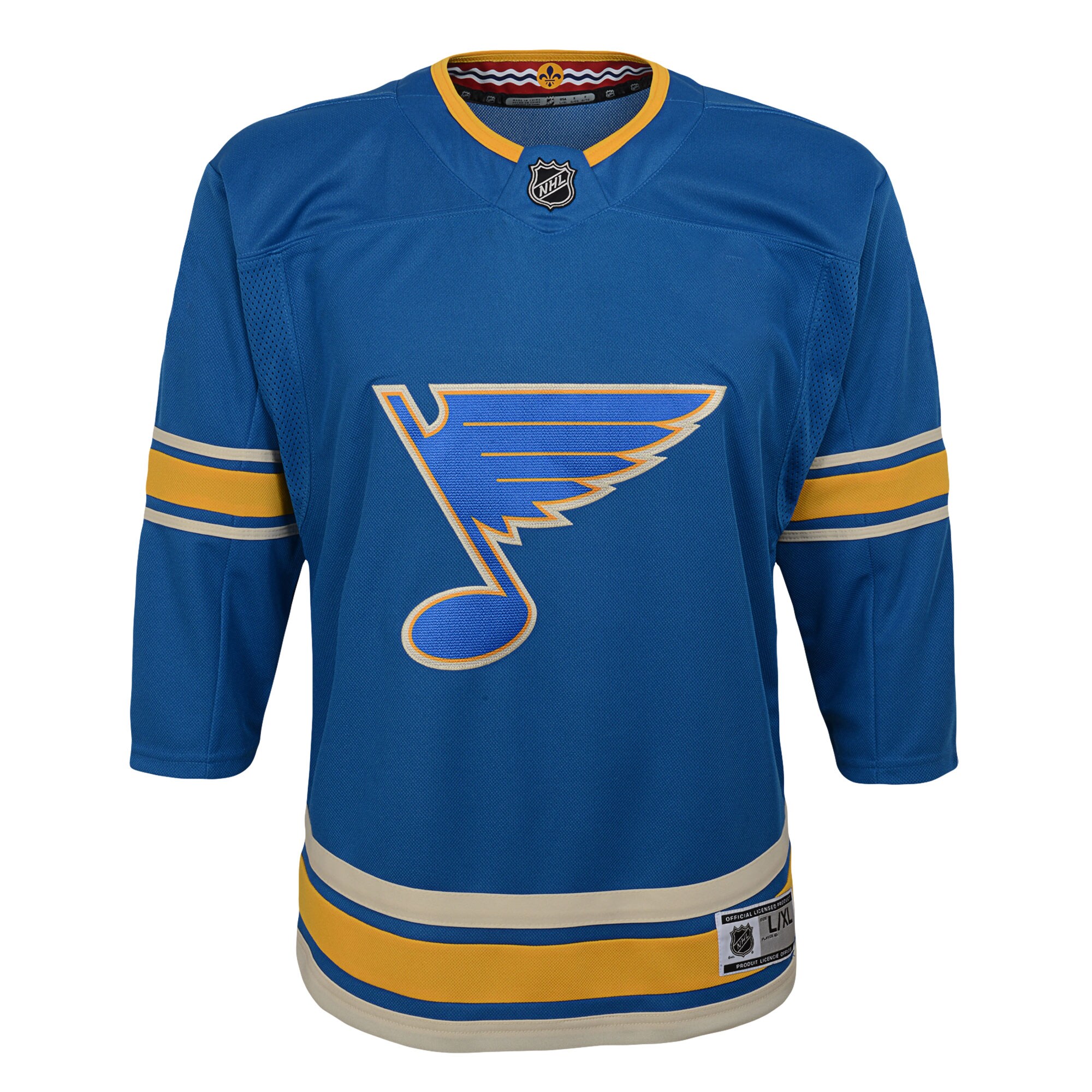 St. Louis Blues Youth 2018/19 Alternate Premier Jersey - Blue