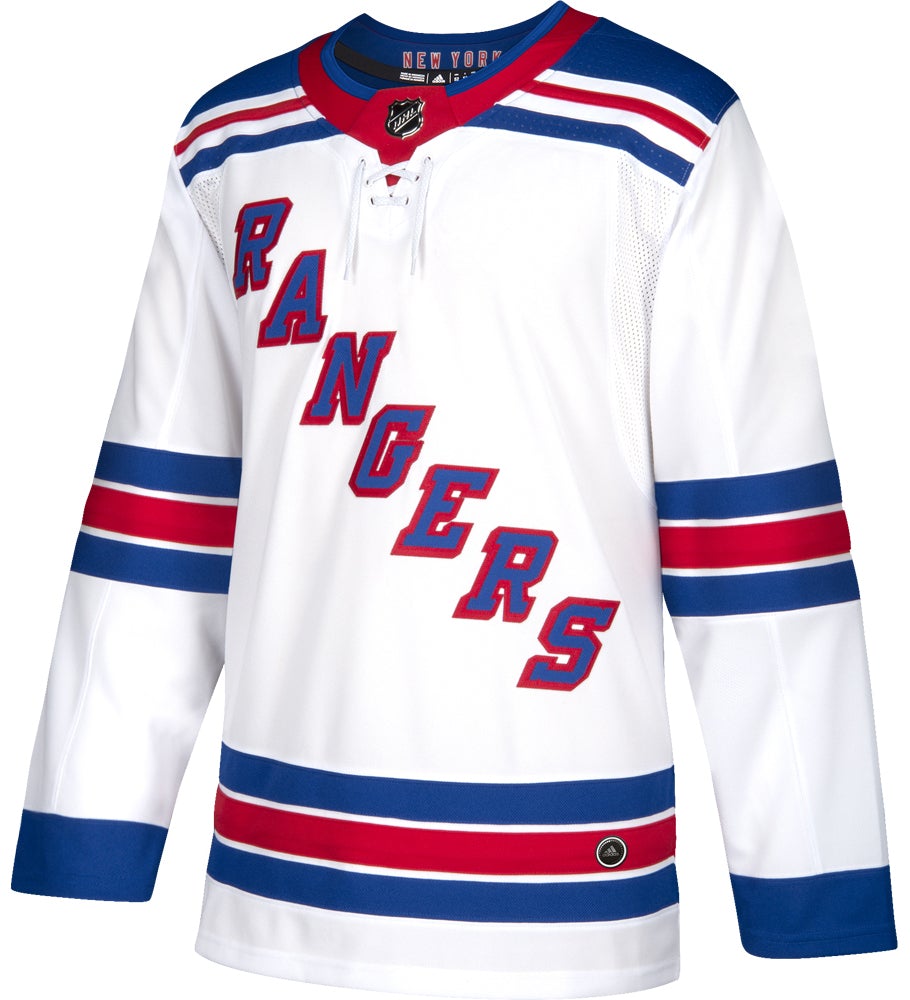New York Rangers Adidas Authentic Away NHL Hockey Jersey