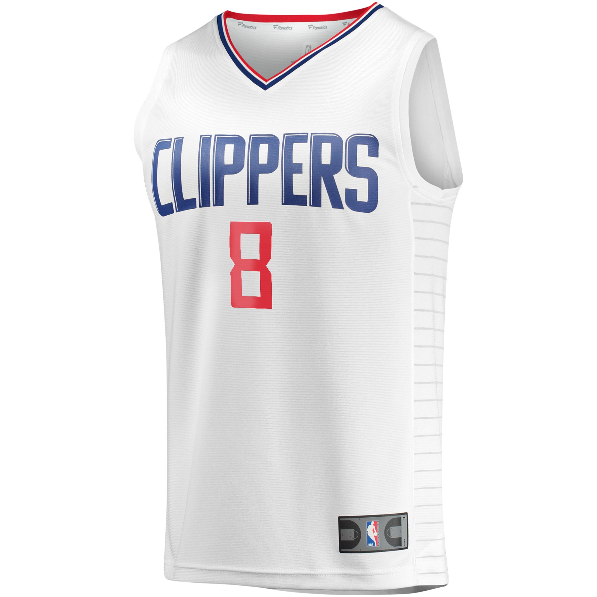 Marcus Morris Sr. LA Clippers Fanatics Branded Youth Fast Break Player Jersey - Association Edition - White