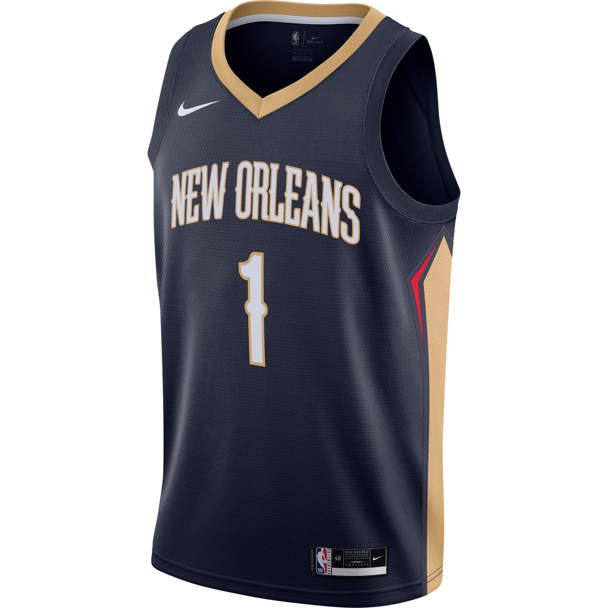 Zion Williamson New Orleans Pelicans Nike Swingman Jersey - Navy - Icon Edition