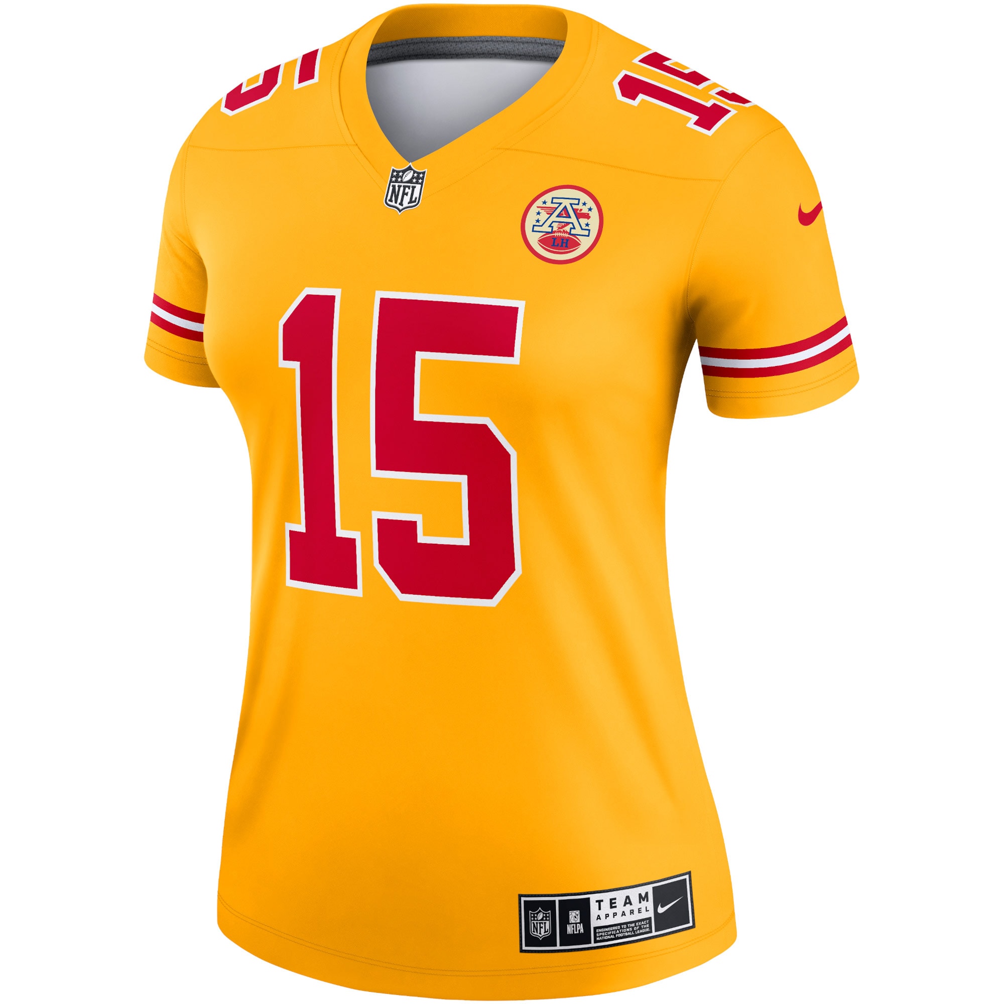 Patrick Mahomes Kansas City Chiefs Nike Women's Inverted Legend Jersey - Gold