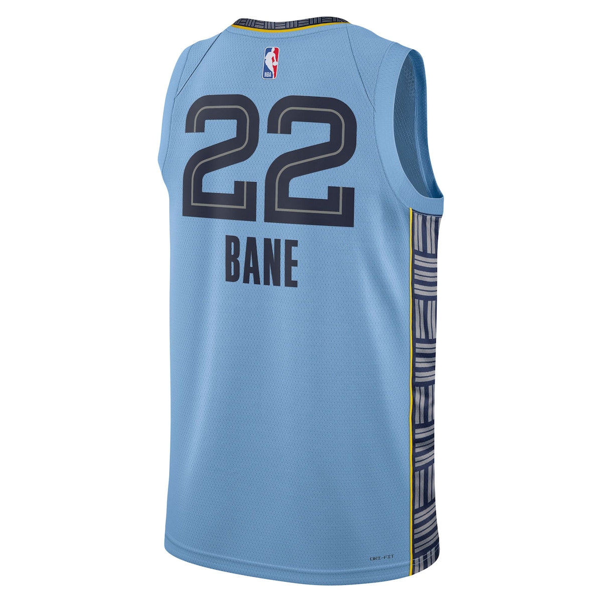 Men's Desmond Bane Jordans Grizzlies Swingman Jersey Statement Edition - Blue
