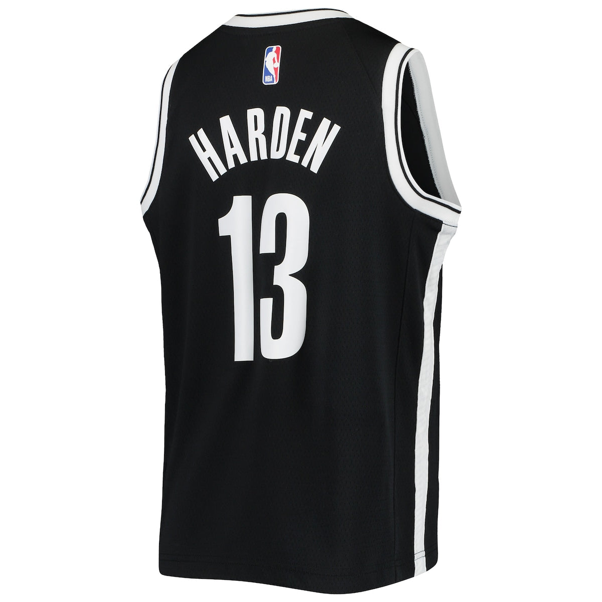 Boys' Grade School James Harden Nike Nets Swingman Jersey Icon Edition - Black