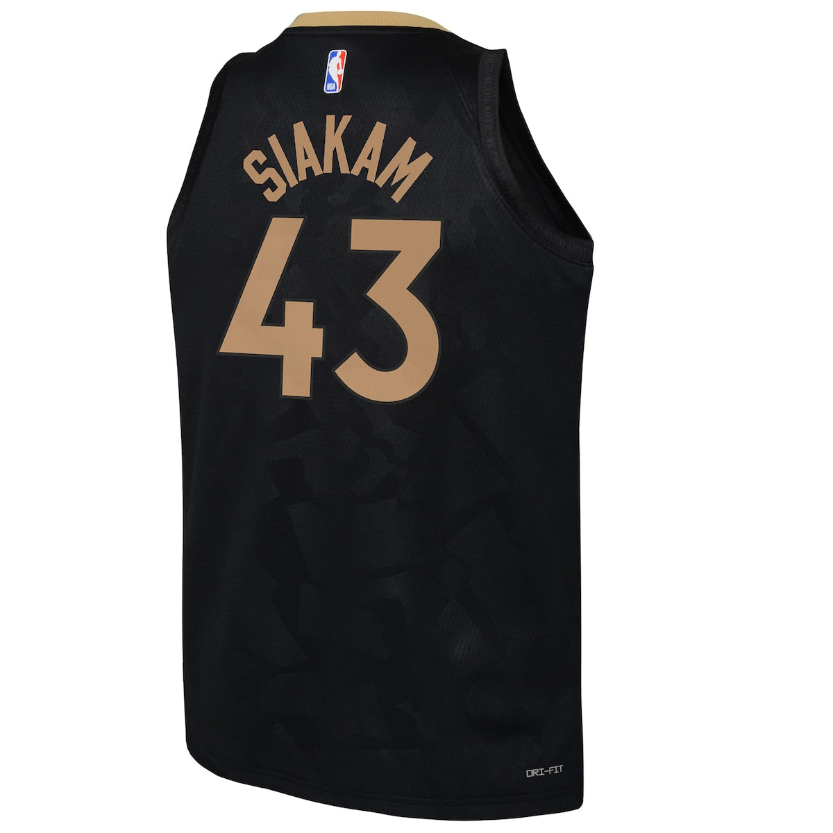 Boys' Grade School Pascal Siakam Nike Raptors 2022/23 Swingman Jersey City Edition - Black