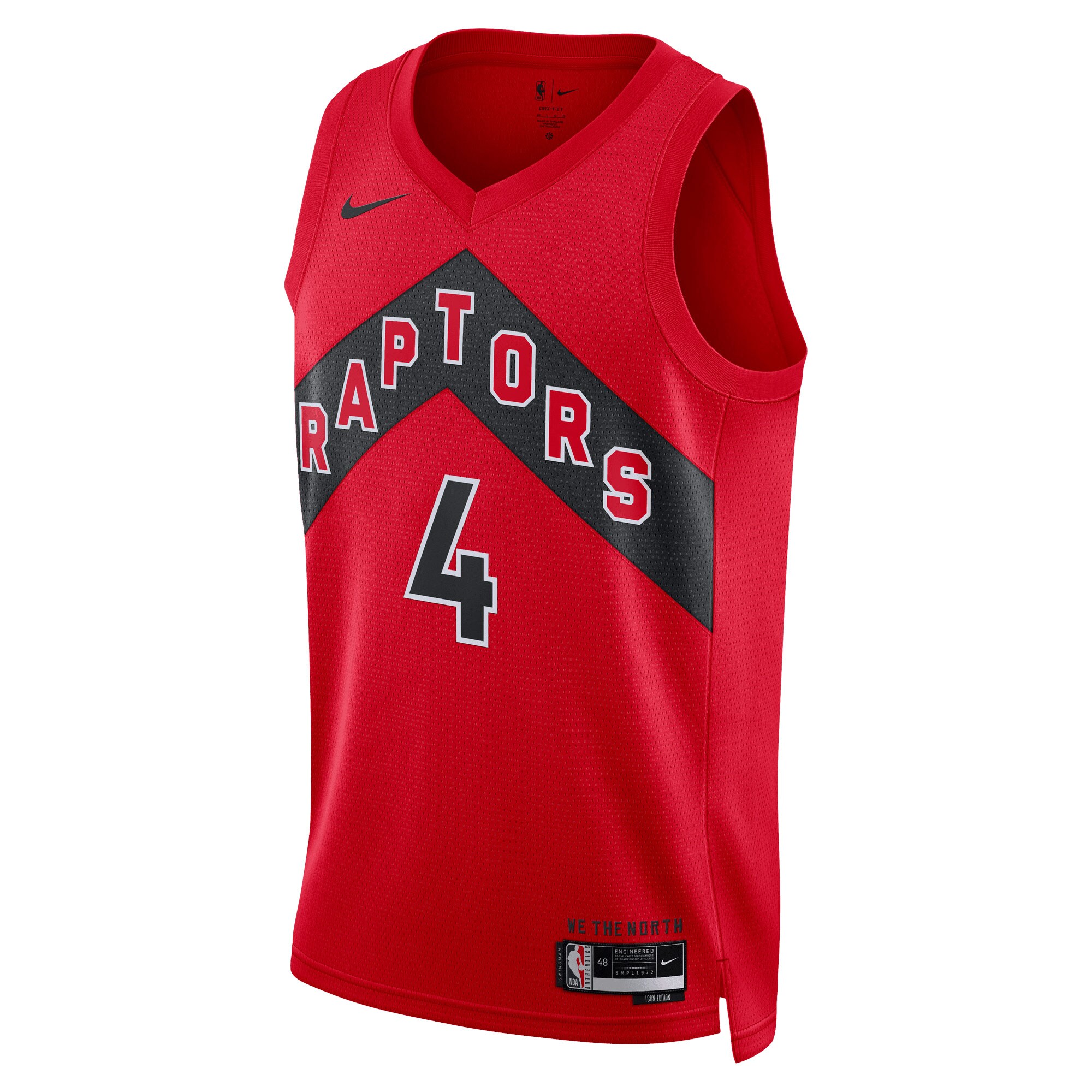 Scottie Barnes Toronto Raptors Nike Unisex Swingman Jersey - Association Edition - Red