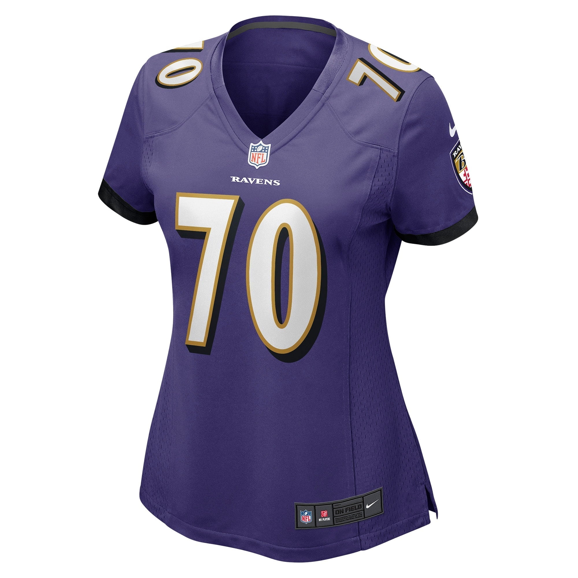 Women's Nike Kevin Zeitler Purple Baltimore Ravens Game Jersey