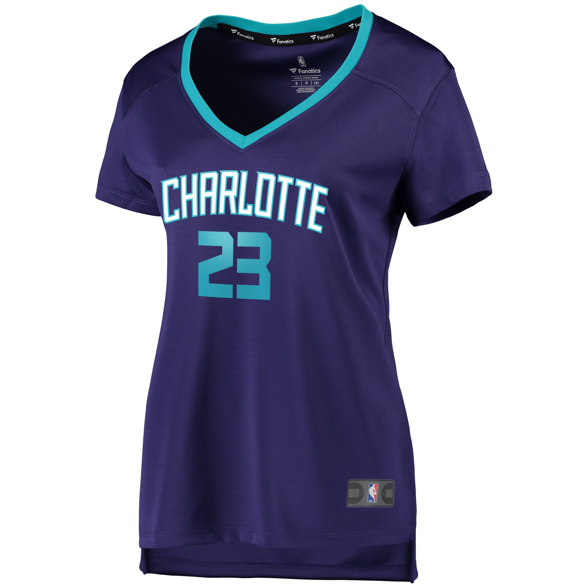 Robert Franks Charlotte Hornets Fanatics Branded Women's Fast Break Replica Jersey Purple - Statement Edition