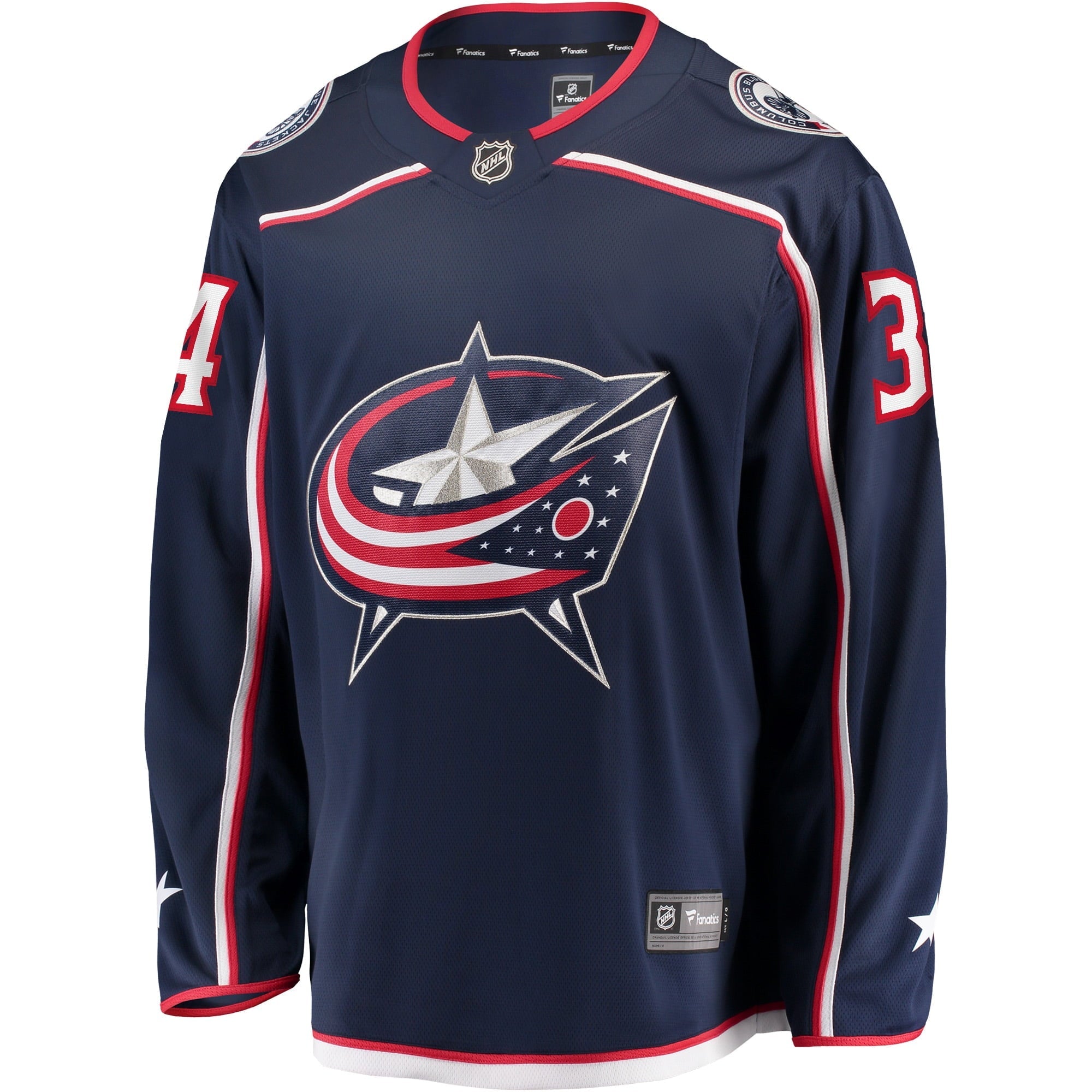 Men's Fanatics Branded Cole Sillinger Navy Columbus Blue Jackets Home Breakaway Player Jersey