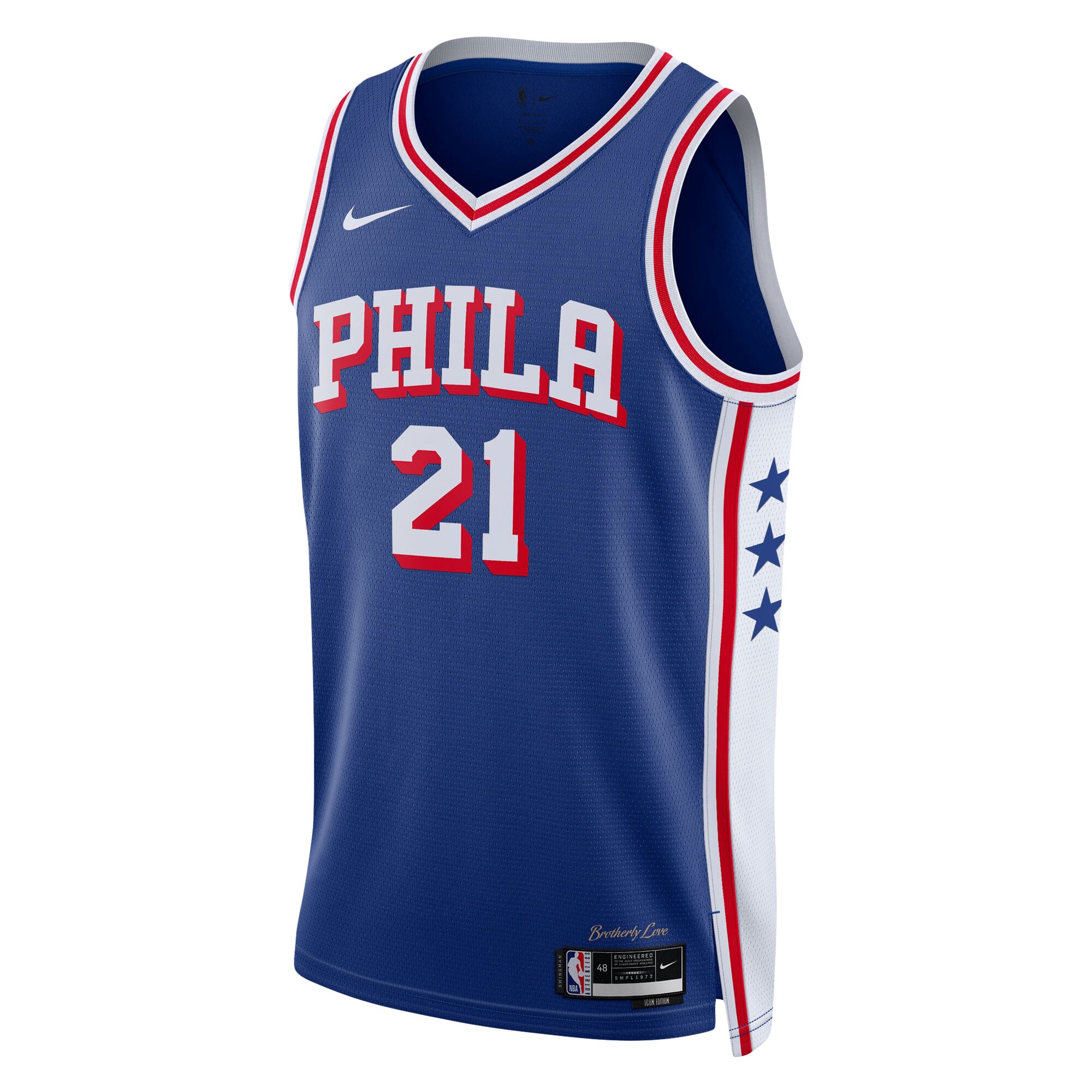 Joel Embiid Philadelphia 76ers Nike Unisex Swingman Jersey - Association Edition - Royal