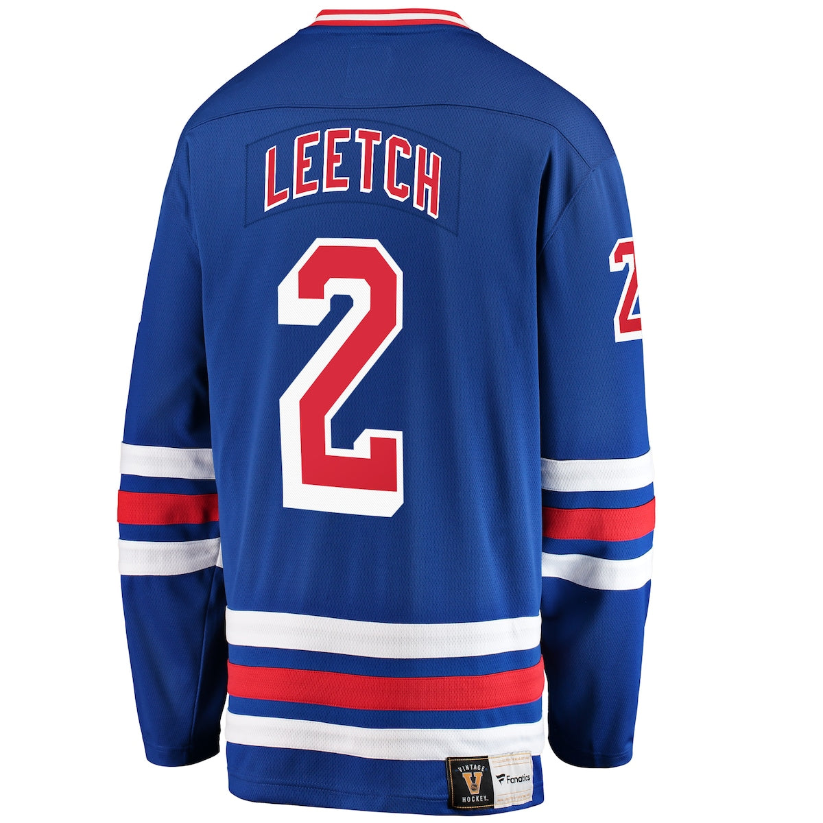 Men's Brian Leetch Fanatics Rangers Premier Breakaway Retired Jersey - Blue