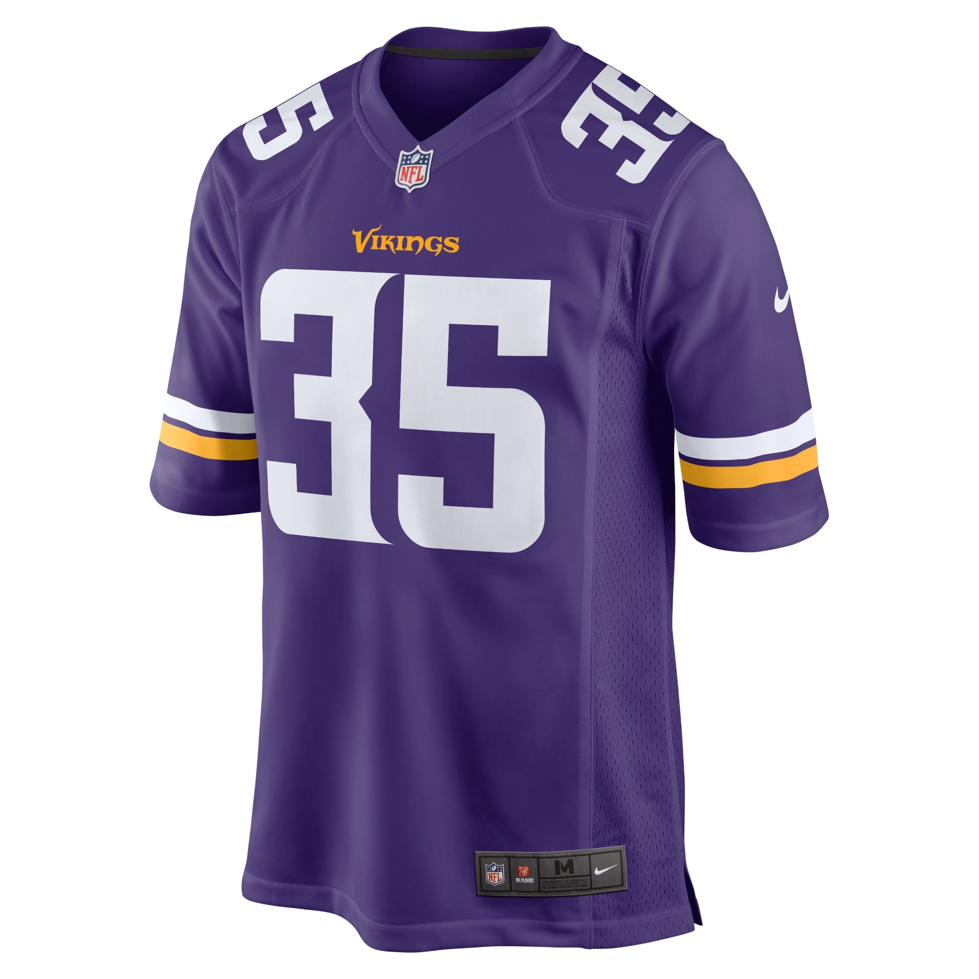 Men's Nike Parry Nickerson Purple Minnesota Vikings Home Game Player Jersey