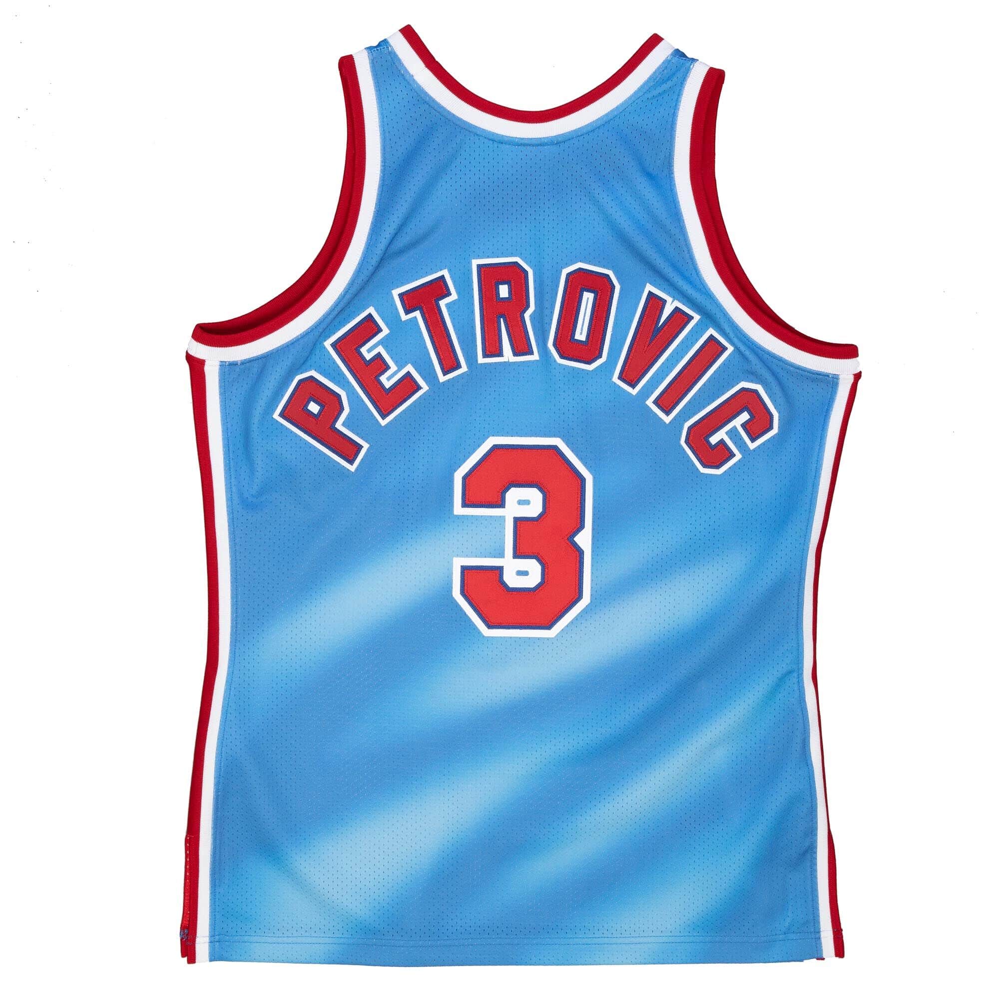 Authentic Drazen Petrovic New Jersey Nets 1990-91 Jersey