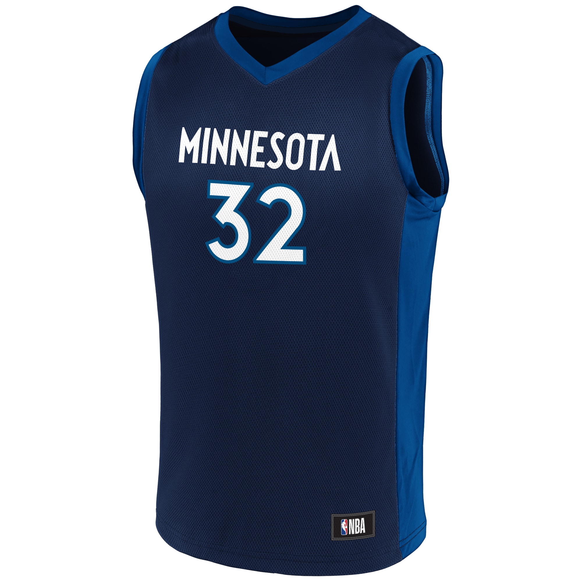 Men's Karl-Anthony Towns Navy/Blue Minnesota Timberwolves Replica Jersey