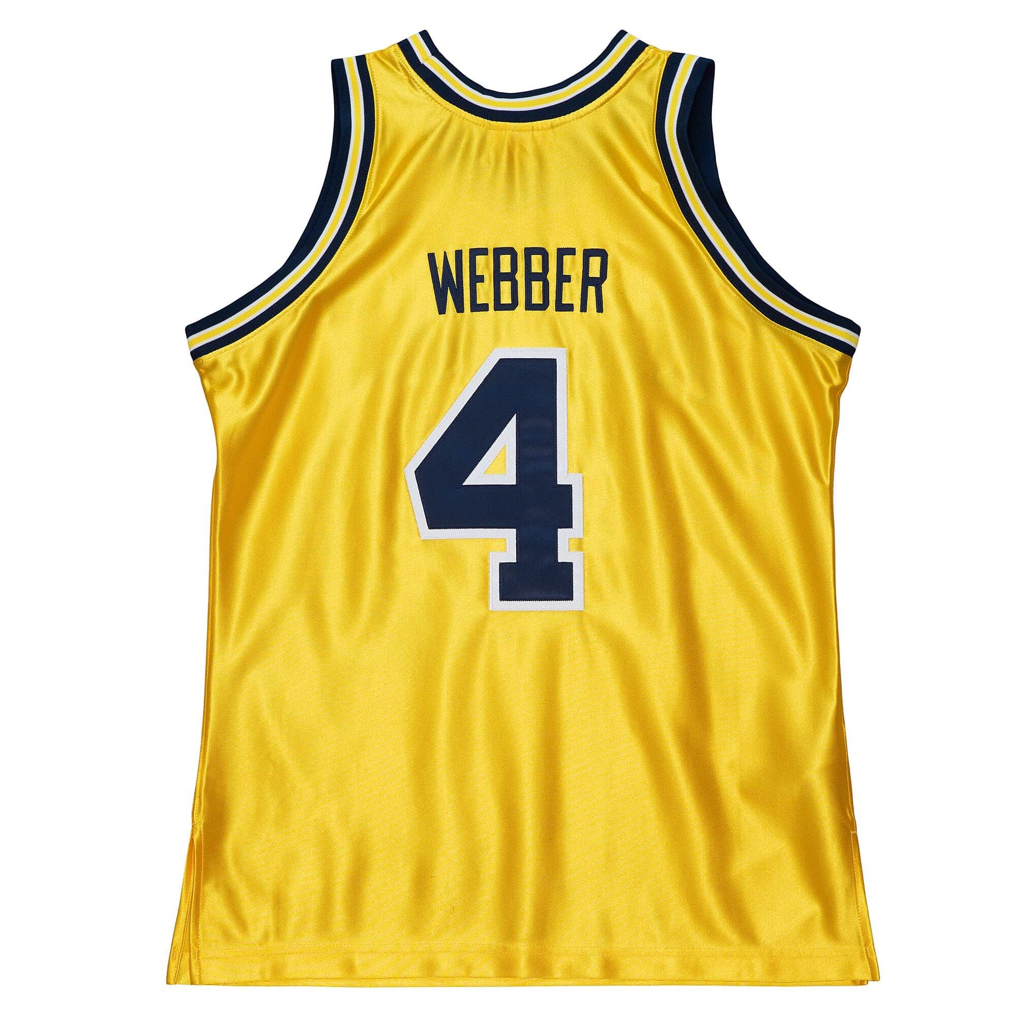 Authentic Chris Webber University Of Michigan 1991-92 Jersey