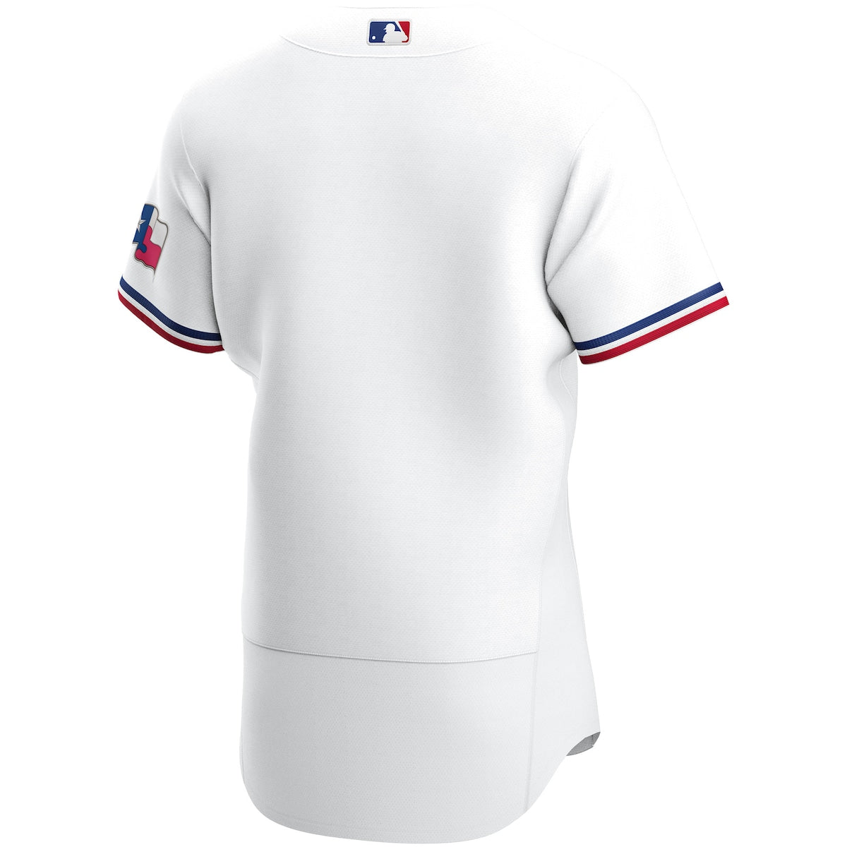 Men's  Nike Rangers Home Authentic Team Logo Jersey - White