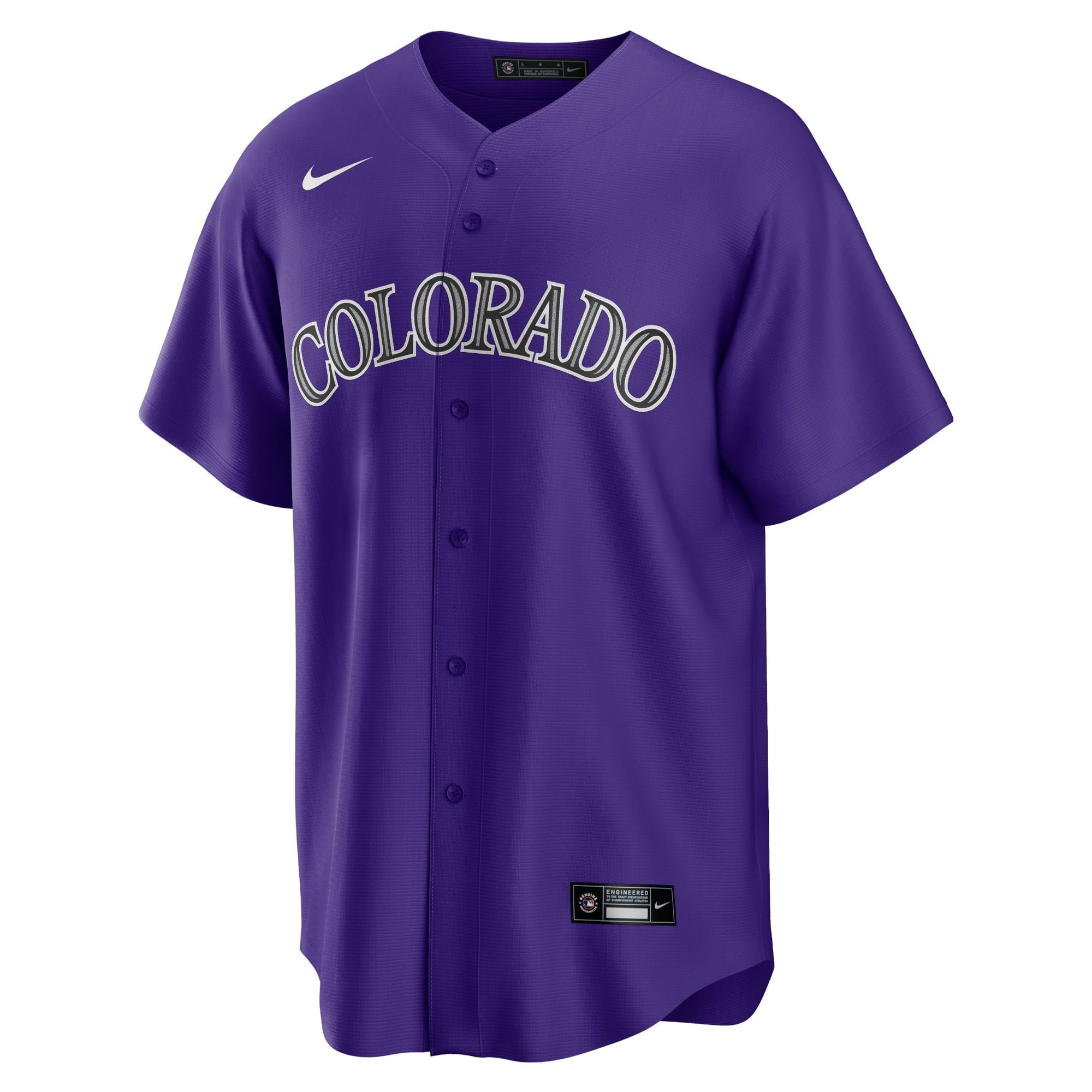 Men's Nike Kris Bryant Purple Colorado Rockies Alternate Replica Player Jersey