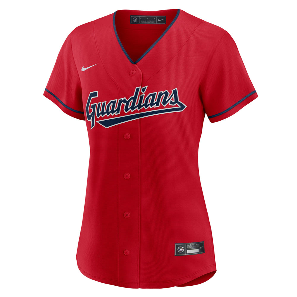 Women's Cleveland Guardians Jose Ramirez Alternate Player Jersey - Red