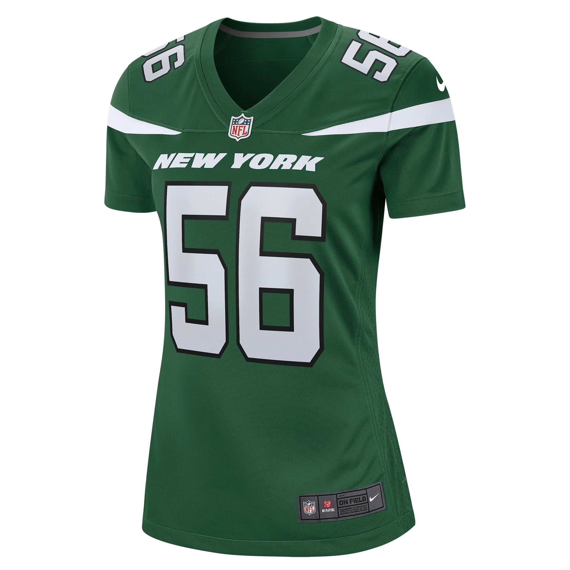 Women's Nike Quincy Williams Gotham Green New York Jets Game Jersey