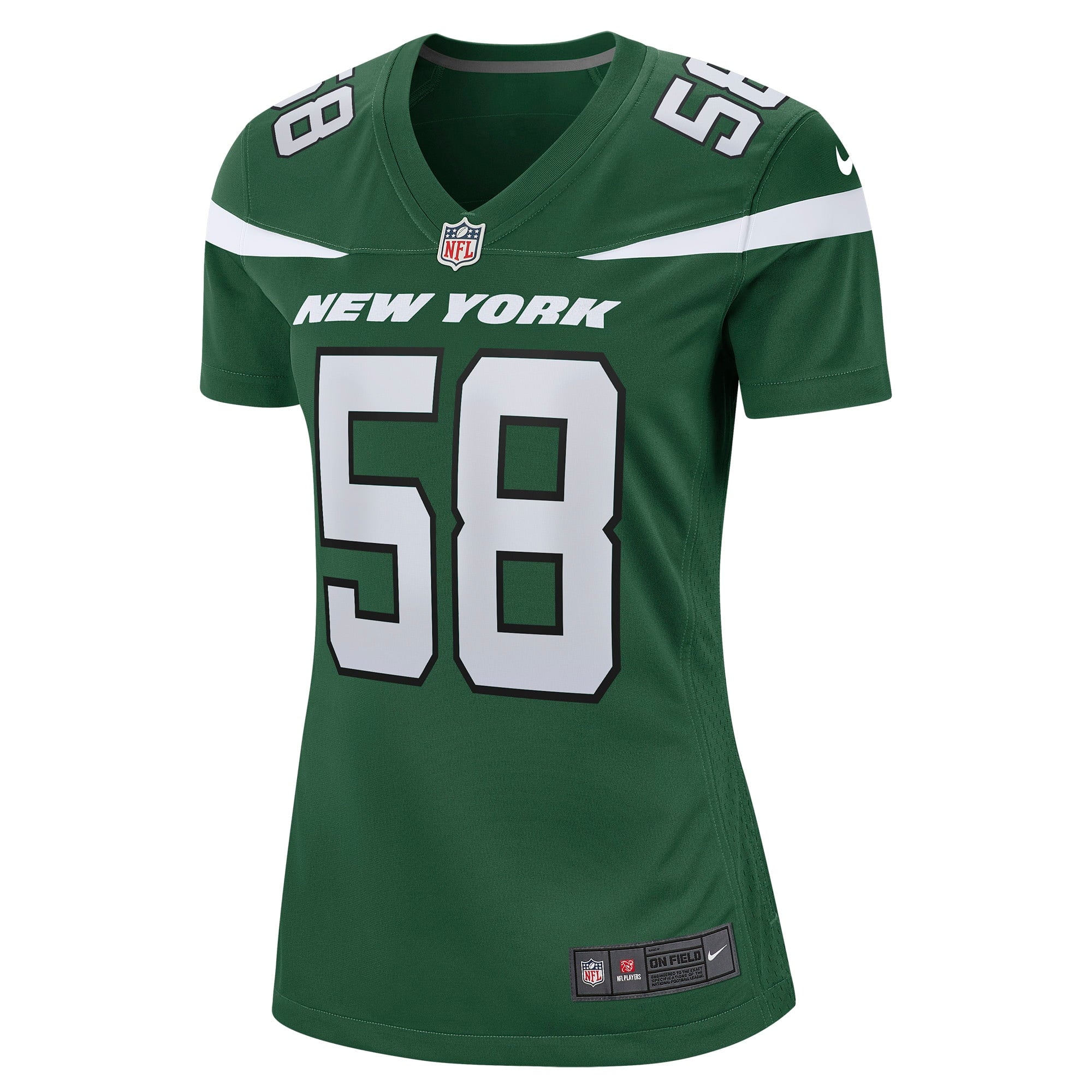 Women's Nike Carl Lawson Gotham Green New York Jets Game Jersey
