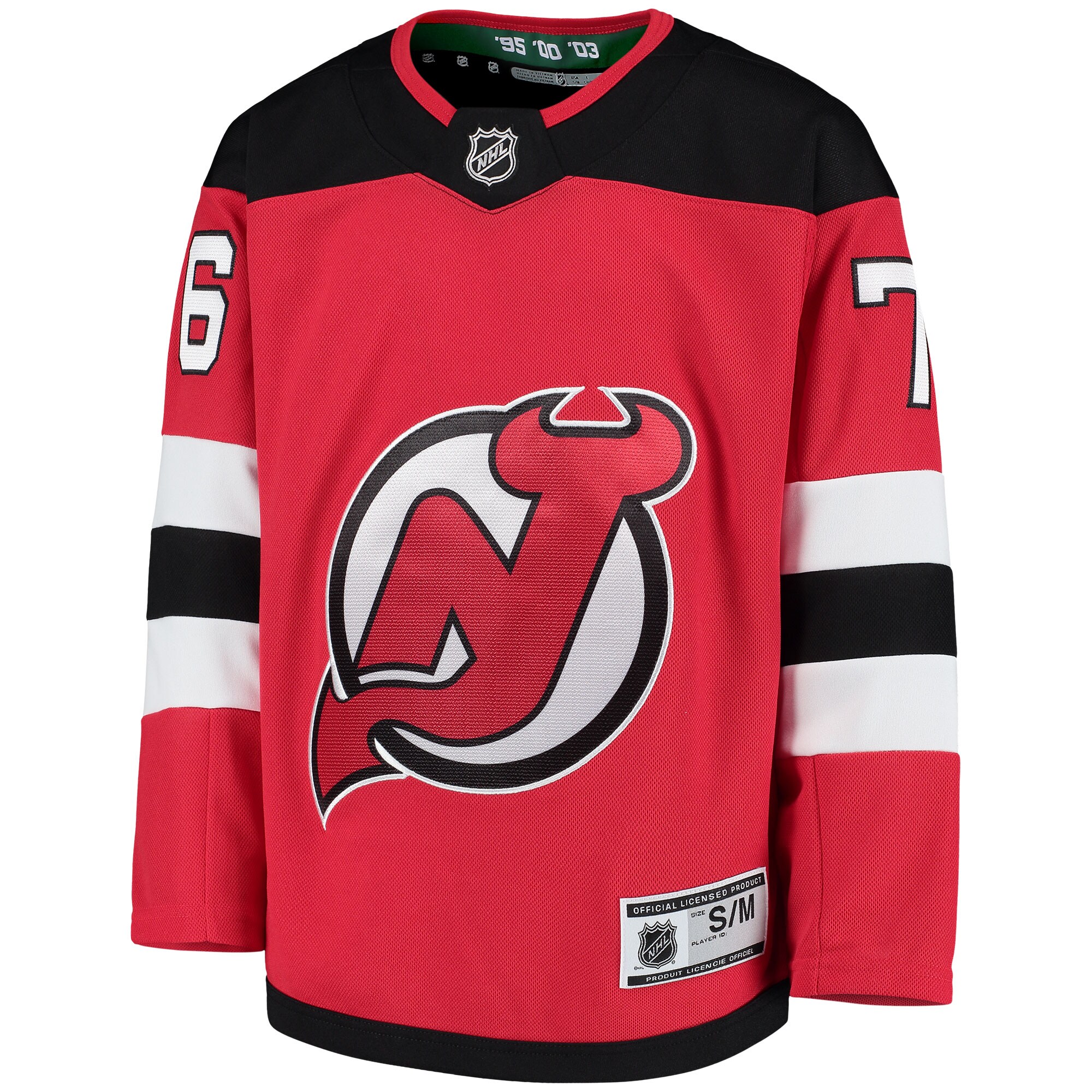 P.K. Subban New Jersey Devils Youth Home Premier Player Jersey - Red