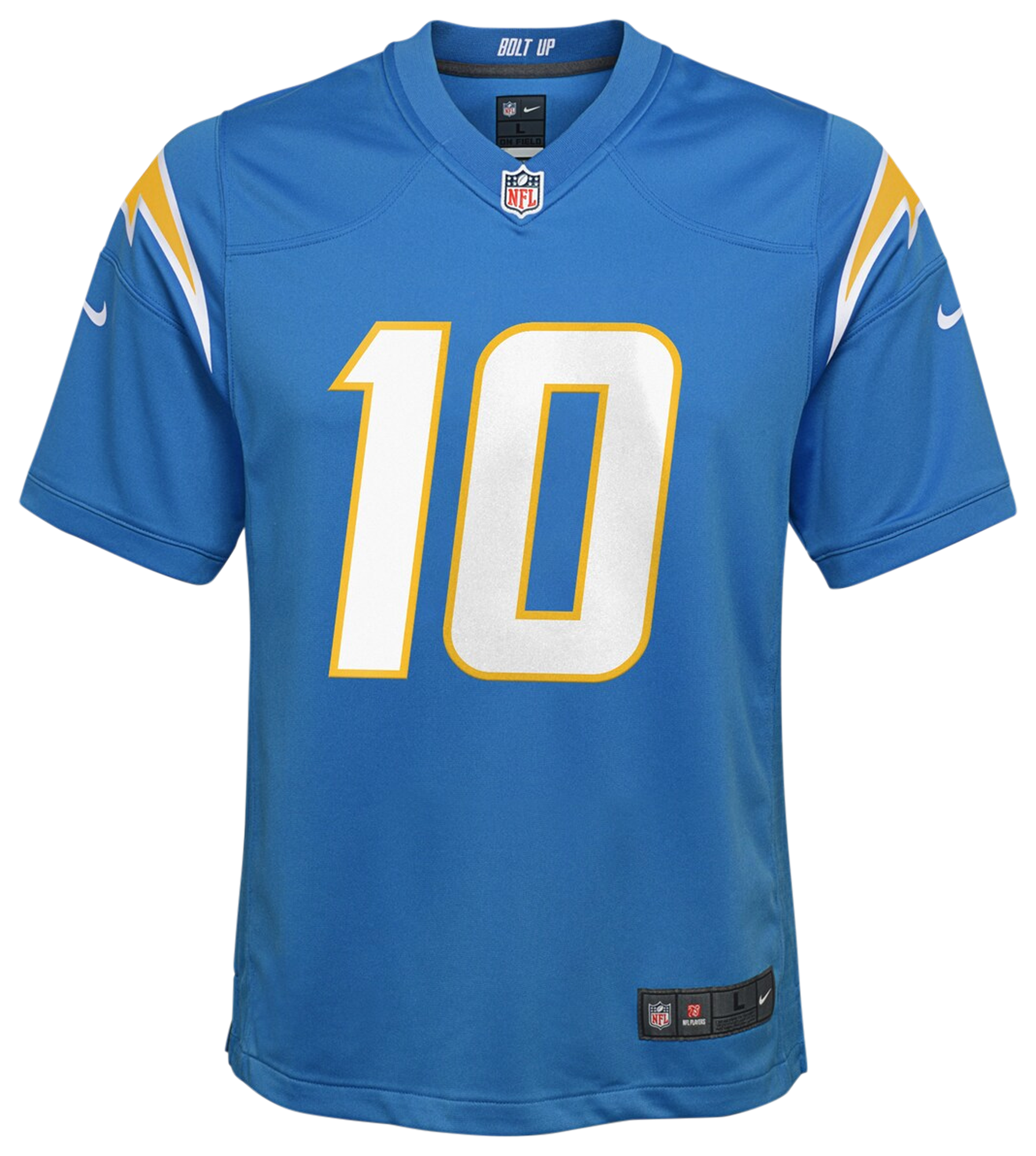 Boys' Grade School Herbert Justin Nike Chargers Game Jersey - Blue
