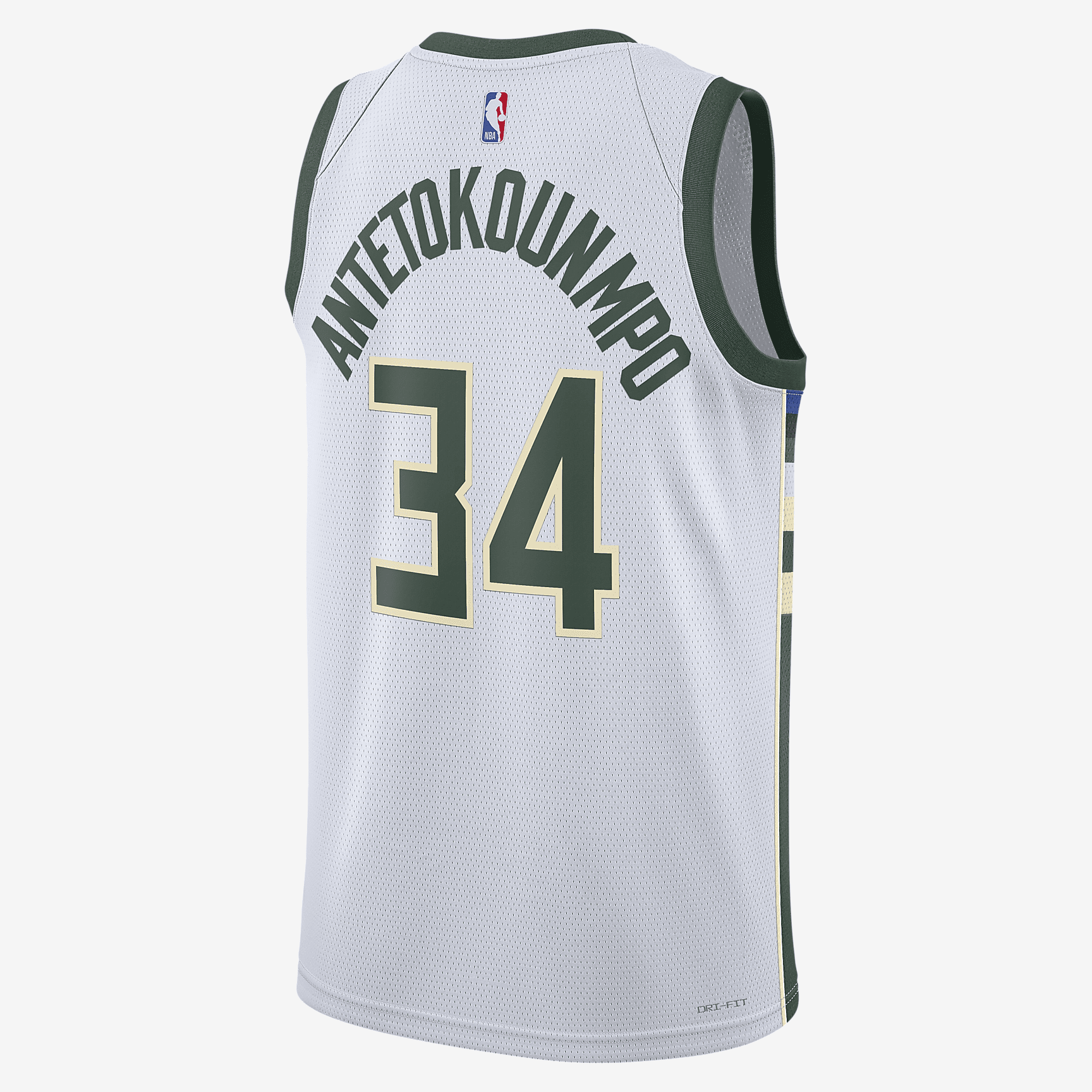Milwaukee Bucks Association Edition 2022/23 Nike Dri-FIT NBA Swingman Jersey - White