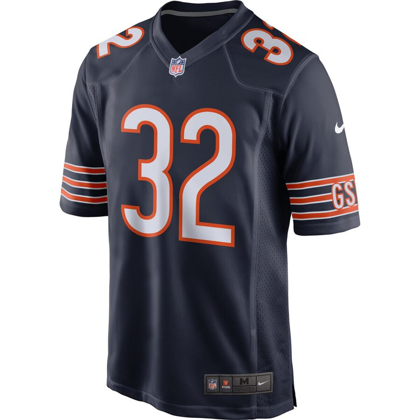 Men's Chicago Bears David Montgomery Navy Game Jersey