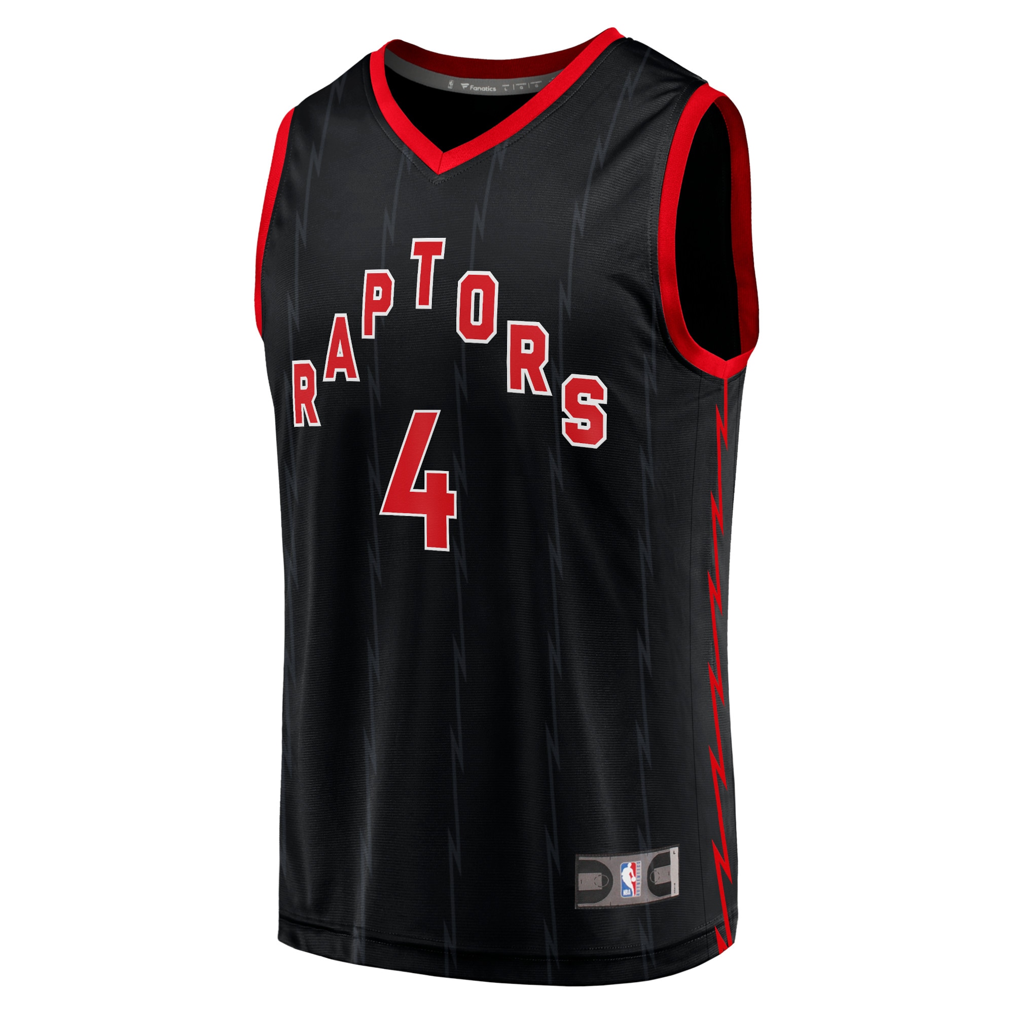 Scottie Barnes Toronto Raptors Fanatics Branded Fast Break Replica Player Jersey - Statement Edition - Black
