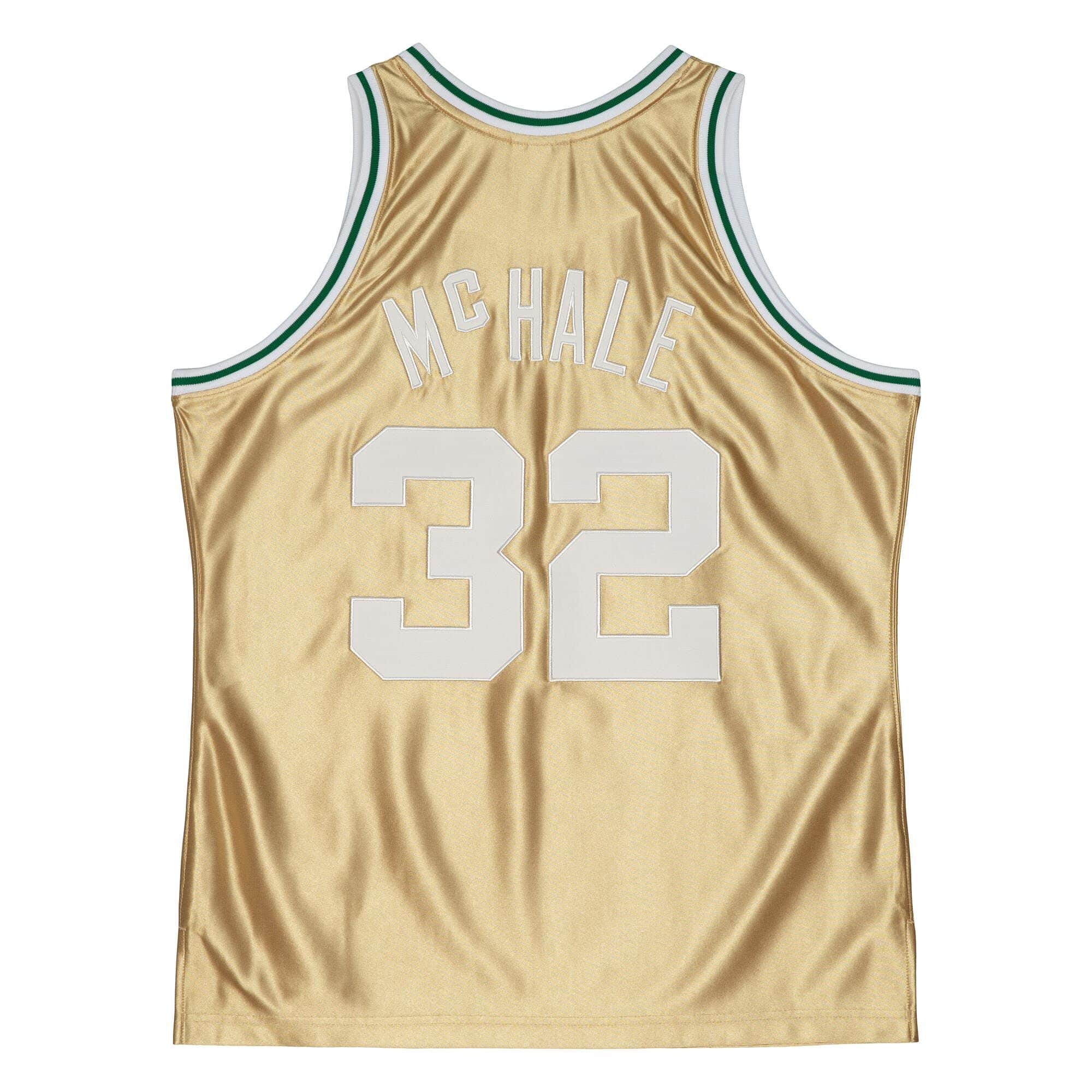 75th Anniversary Gold Swingman Kevin Mchale Boston Celtics 1985-86 Jersey