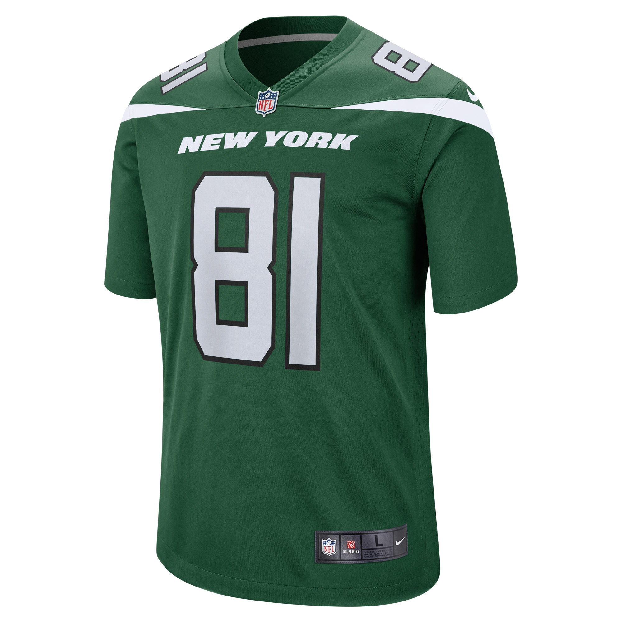 Lawrence Cager New York Jets Nike Team Game Player Jersey - Gotham Green