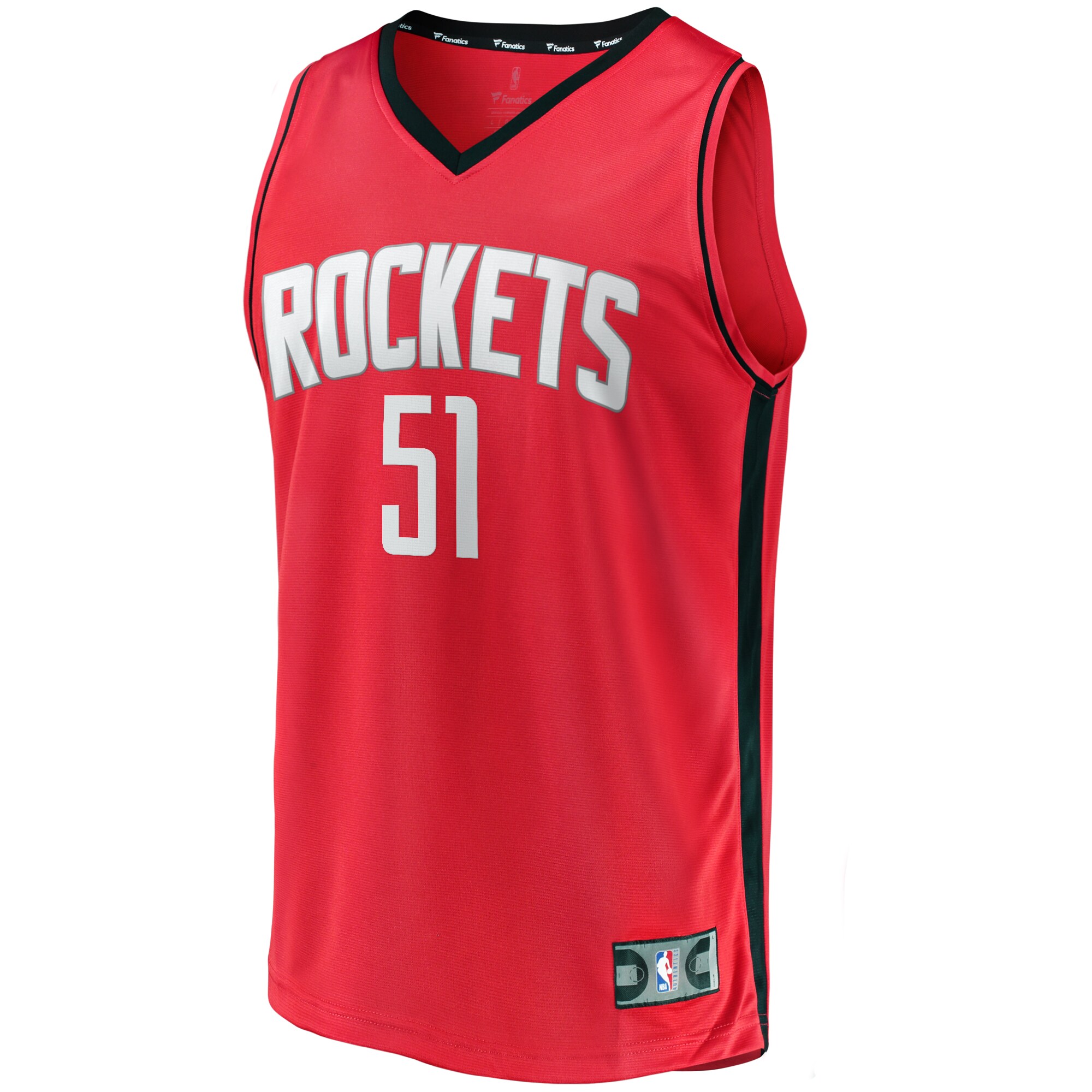 Boban Marjanovic Houston Rockets Fanatics Branded Fast Break Player Jersey - Icon Edition - Red